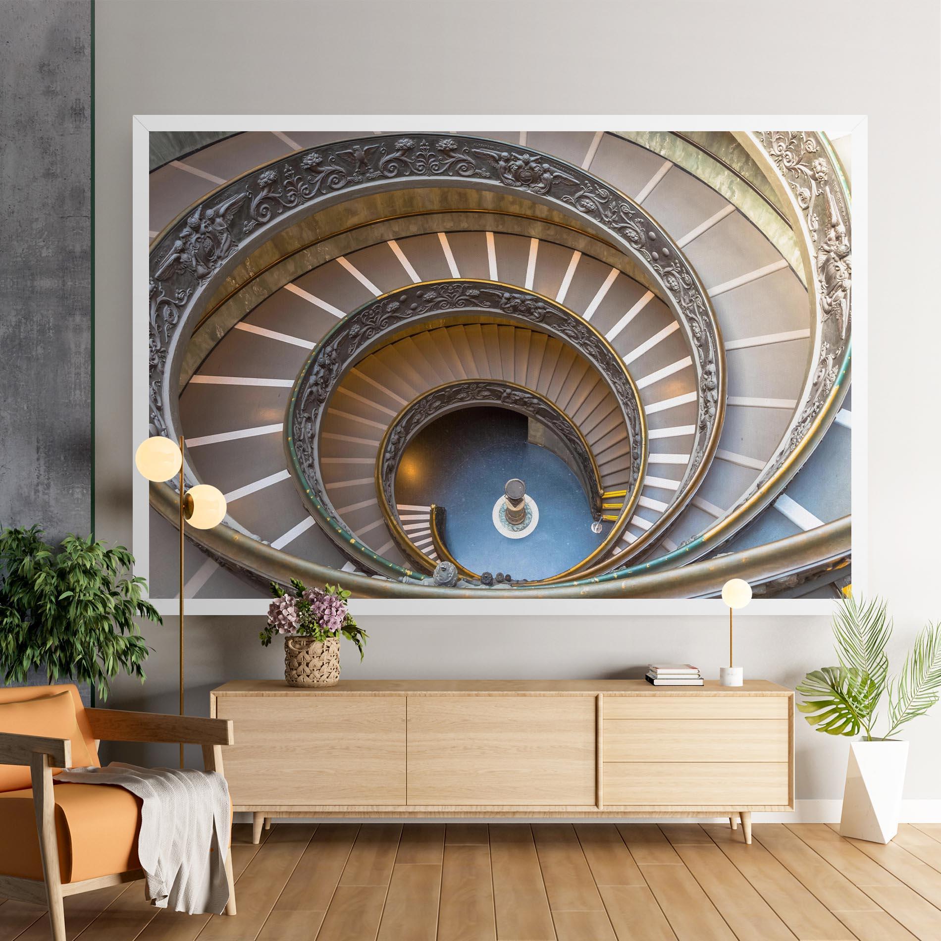 Картина на платно Colored Stairs mockup 9