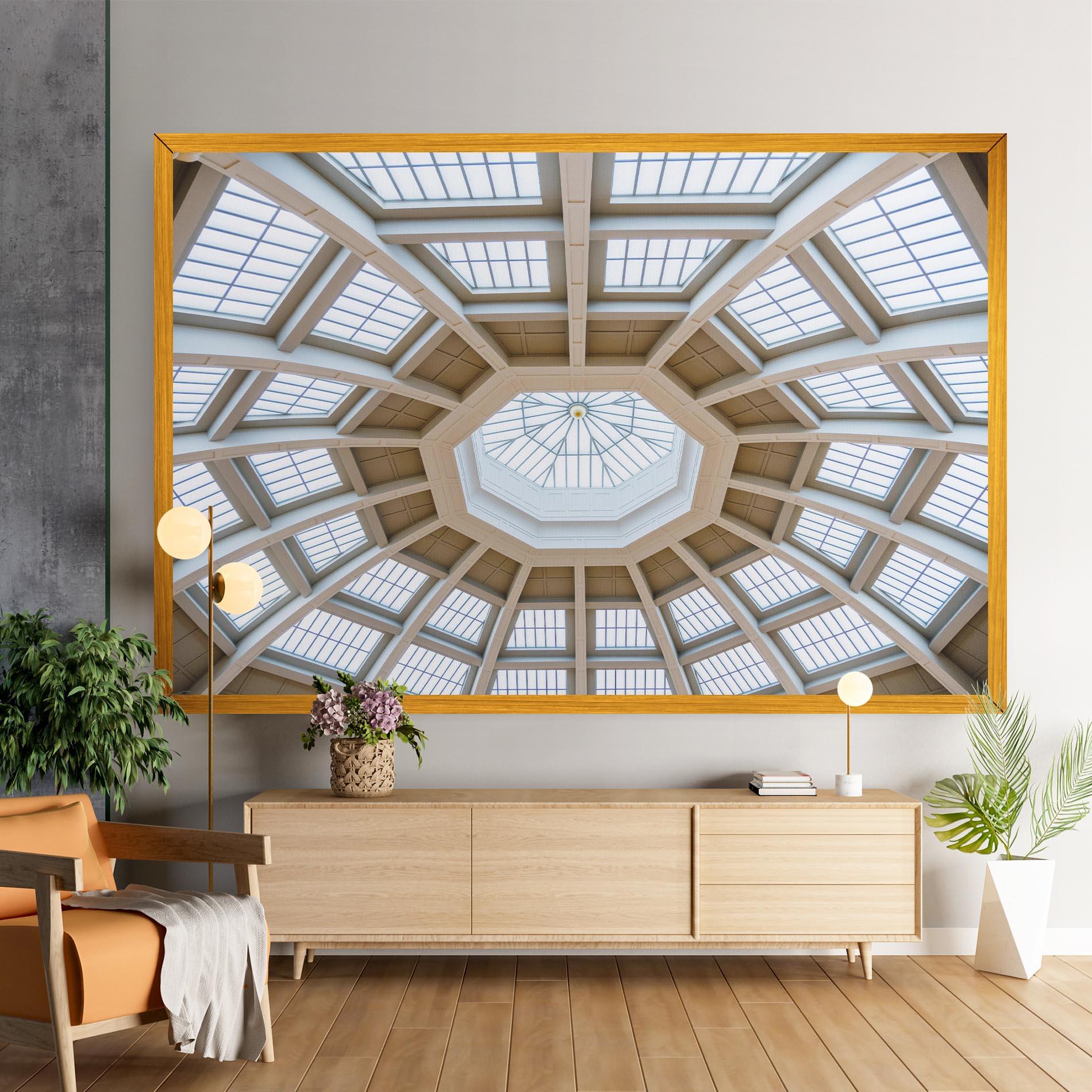 Картина на платно Ceiling Dome mockup 9