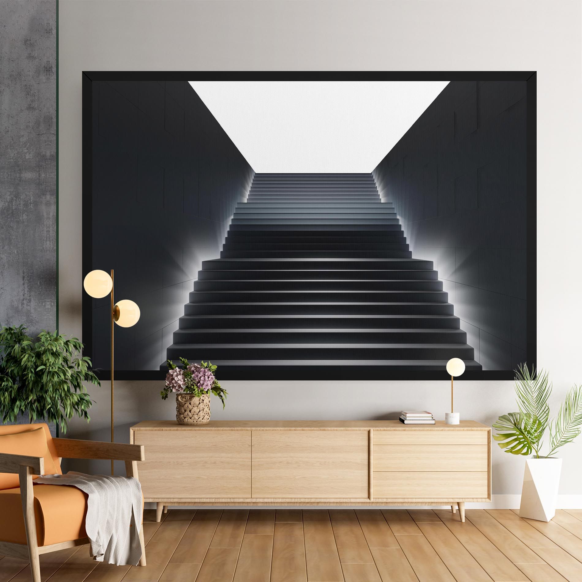 Dark Stairs mockup 9