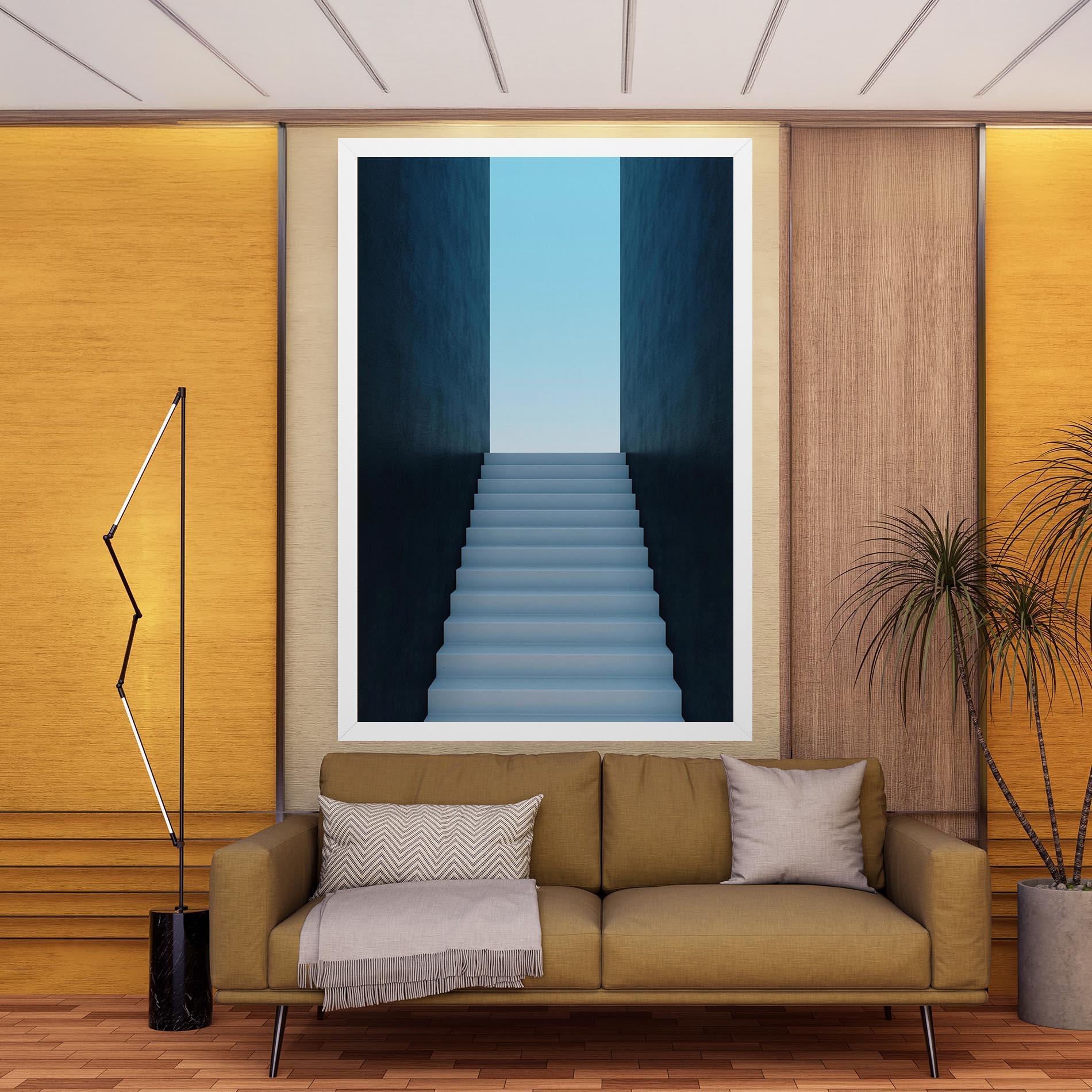 Картина на платно Forward Stairs mockup 9