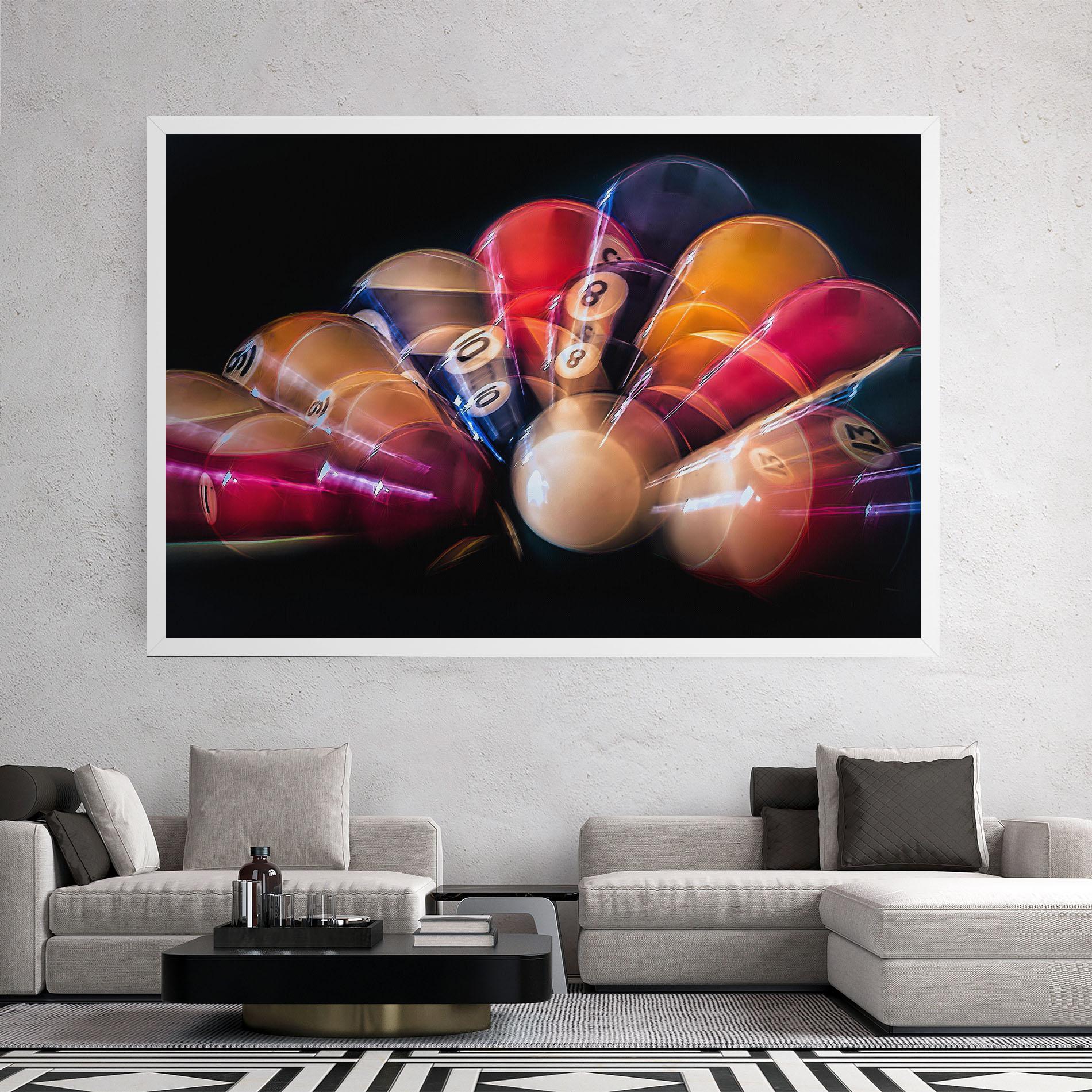 Картина на платно Bowling Balls mockup 2