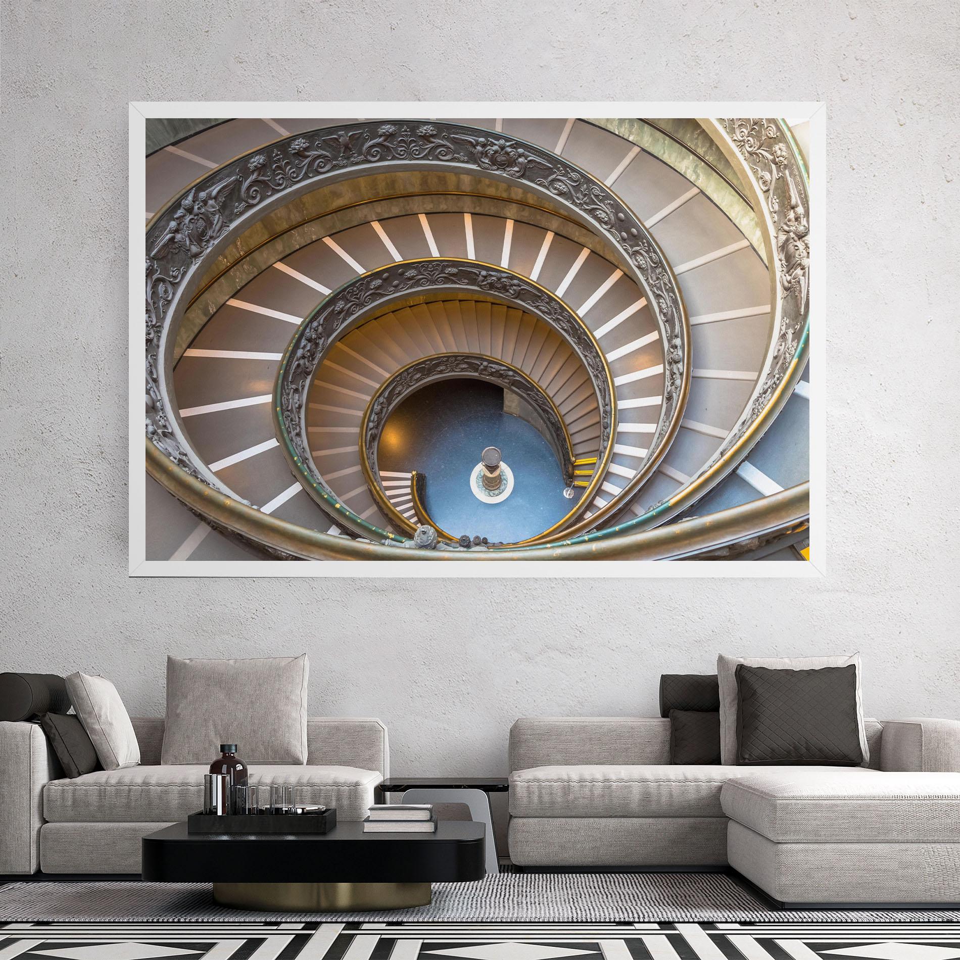 Картина на платно Colored Stairs mockup 2