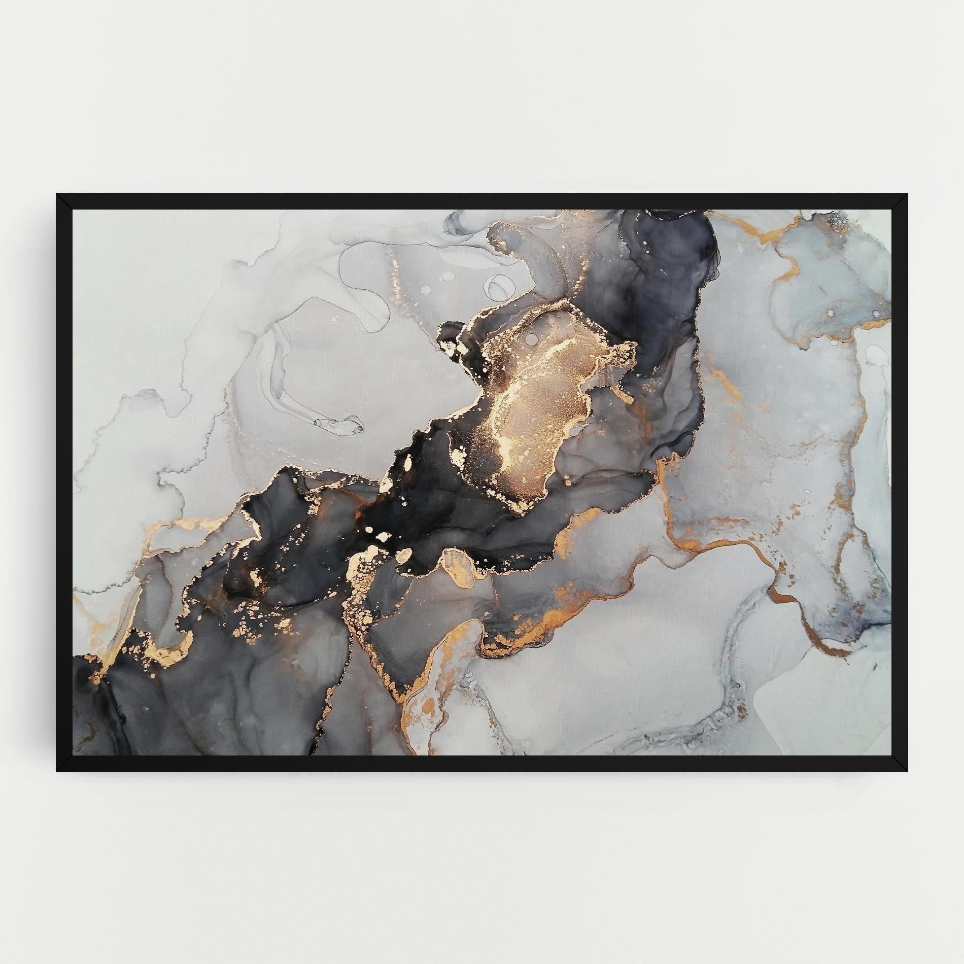 Картина на платно Marble Shades mockup 0