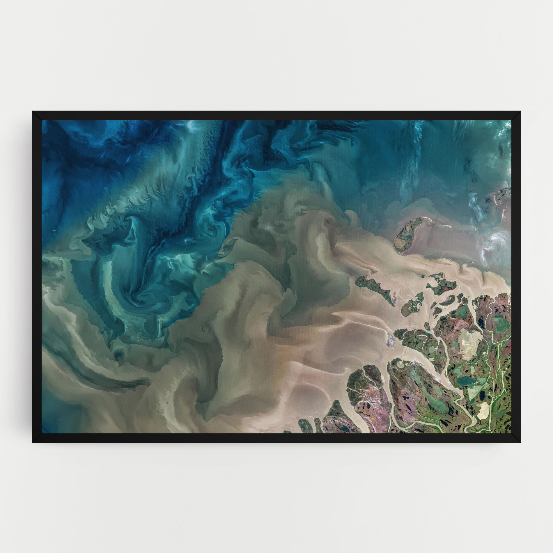 Ocean Blue Marble mockup 0