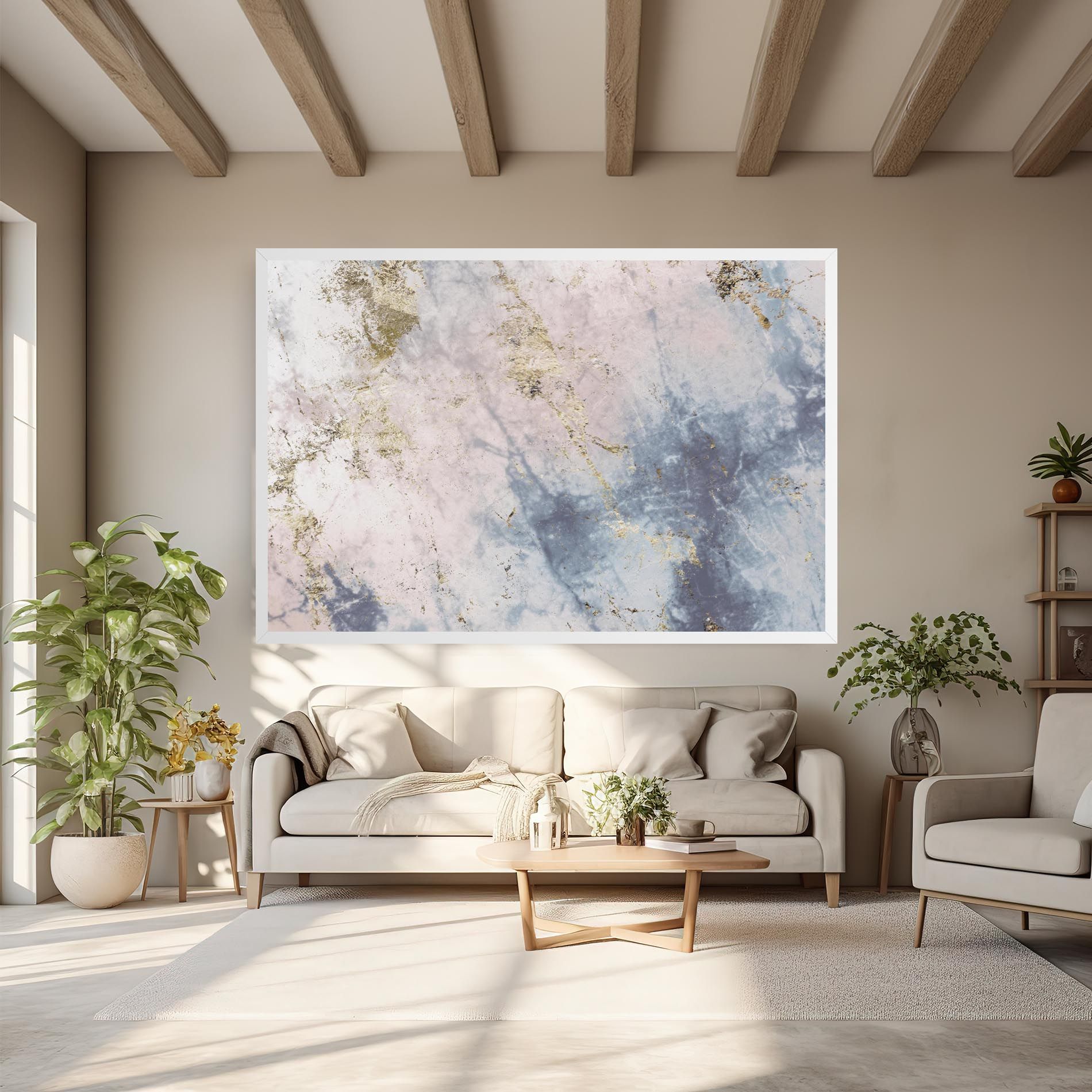 Pink Blue Marble mockup 6