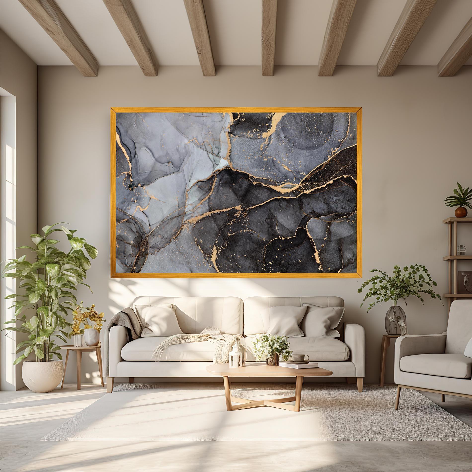 Картина на платно Abstract Marble mockup 6