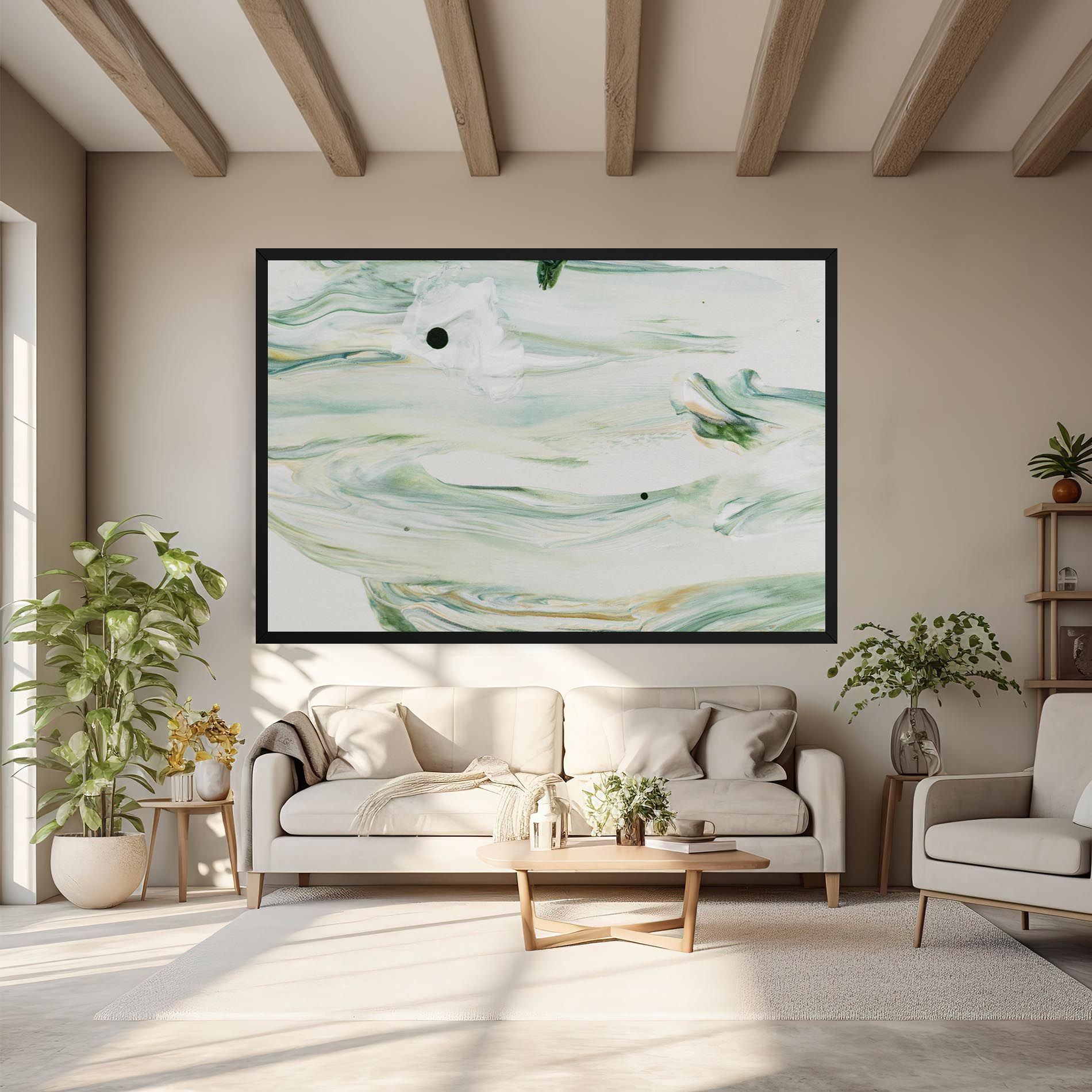 Light Green Painting mockup 6