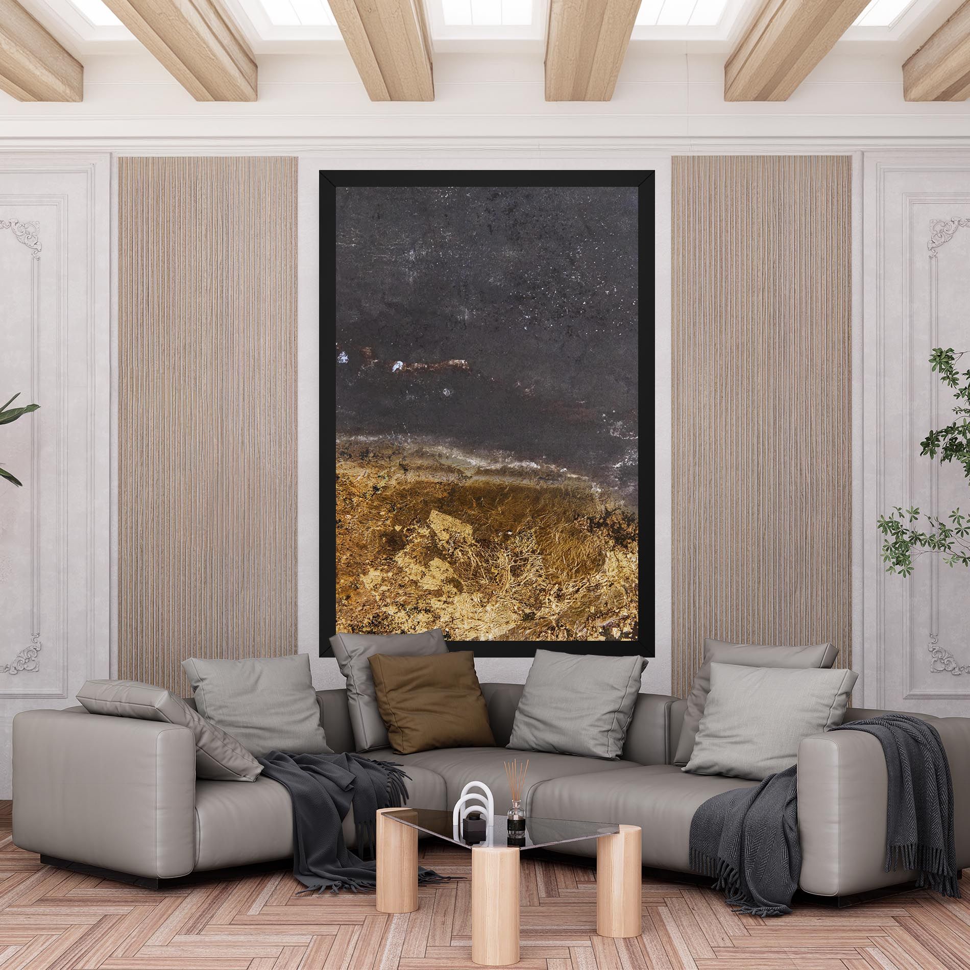 Gold Dark Grey mockup 6