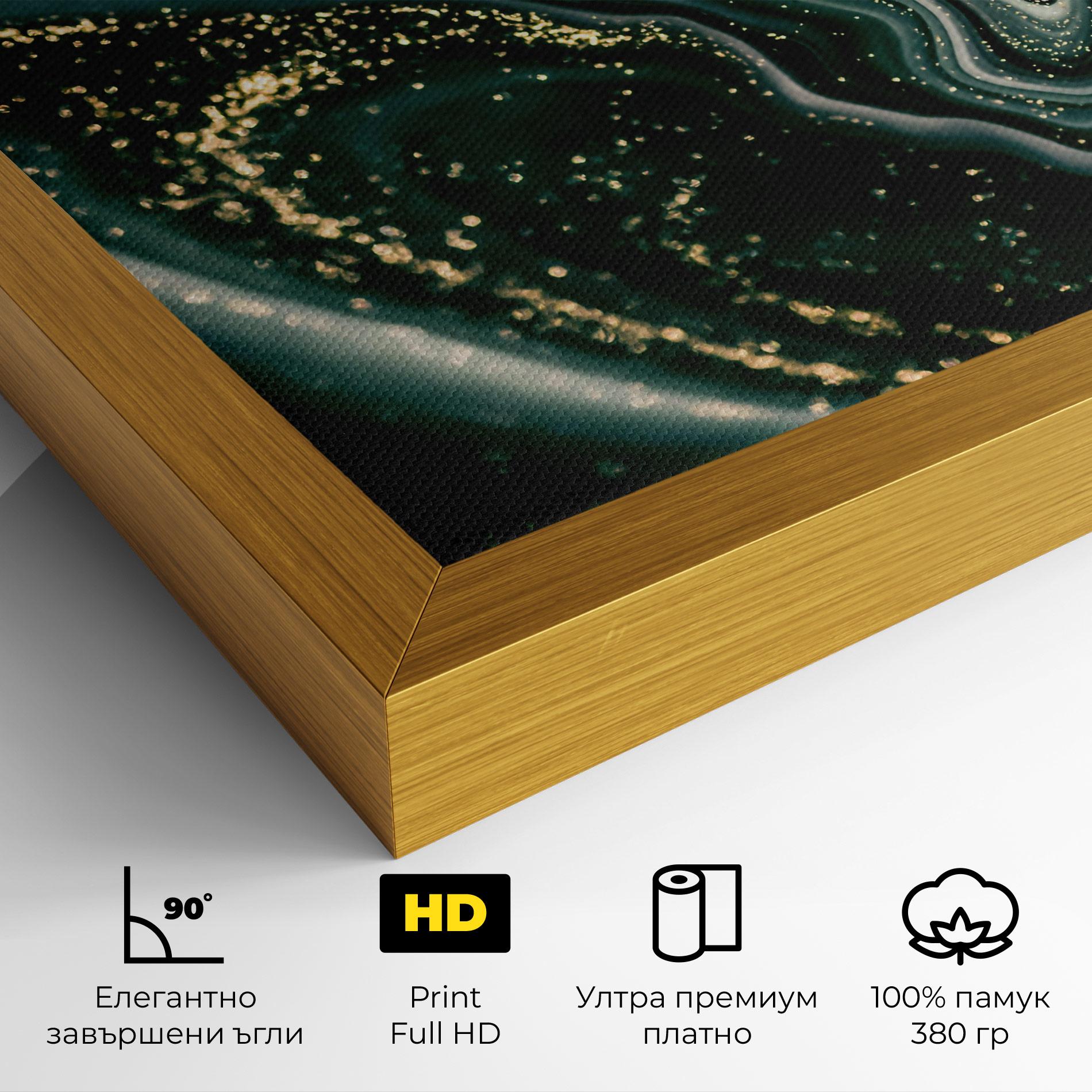 Картина на платно Abstract Shades mockup 4