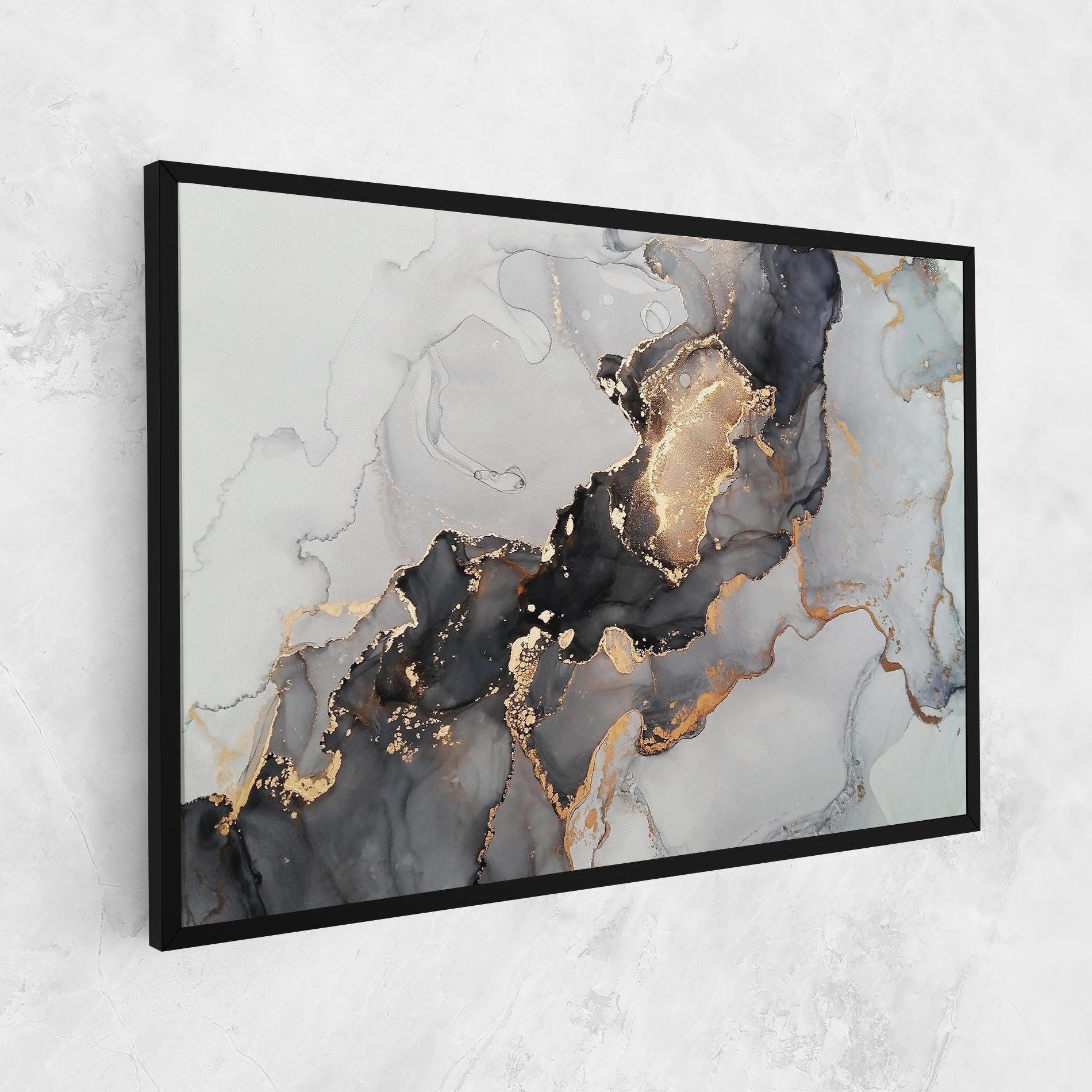 Картина на платно Marble Shades mockup 1