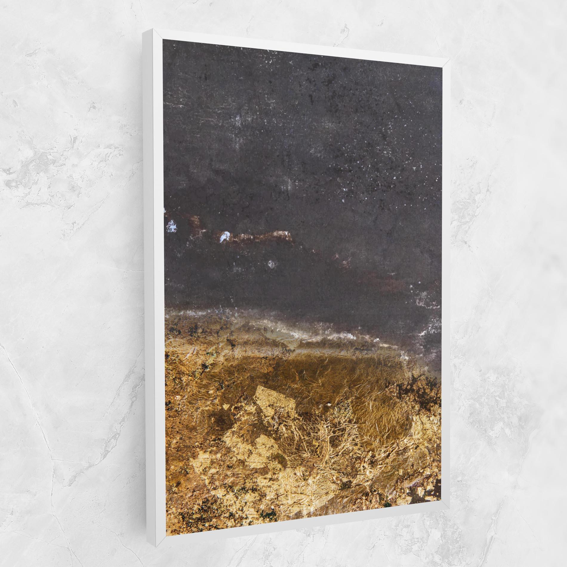 Картина на платно Gold Dark Grey mockup 1
