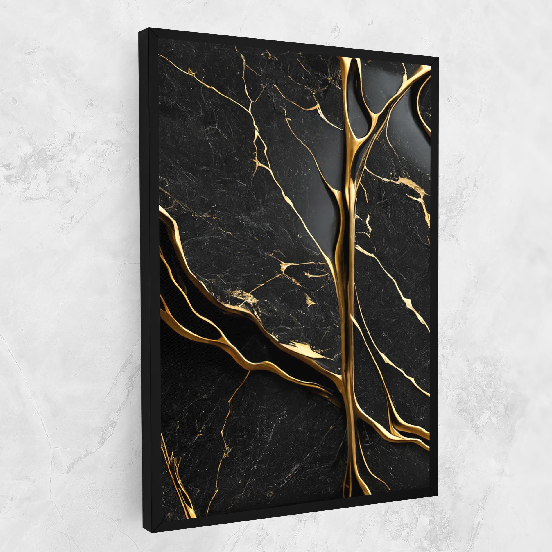 Black Square Marble mockup 1