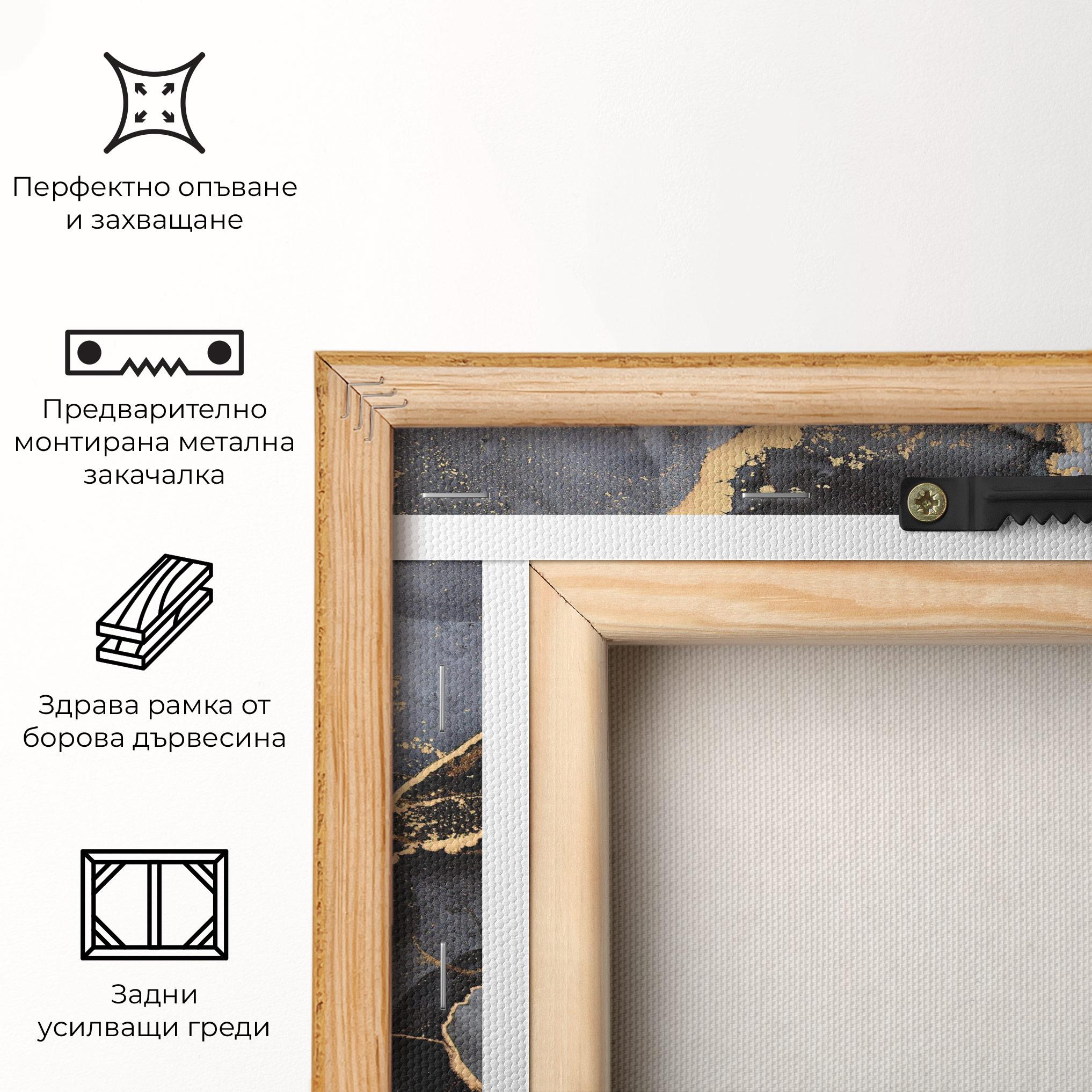 Картина на платно Abstract Marble mockup 5