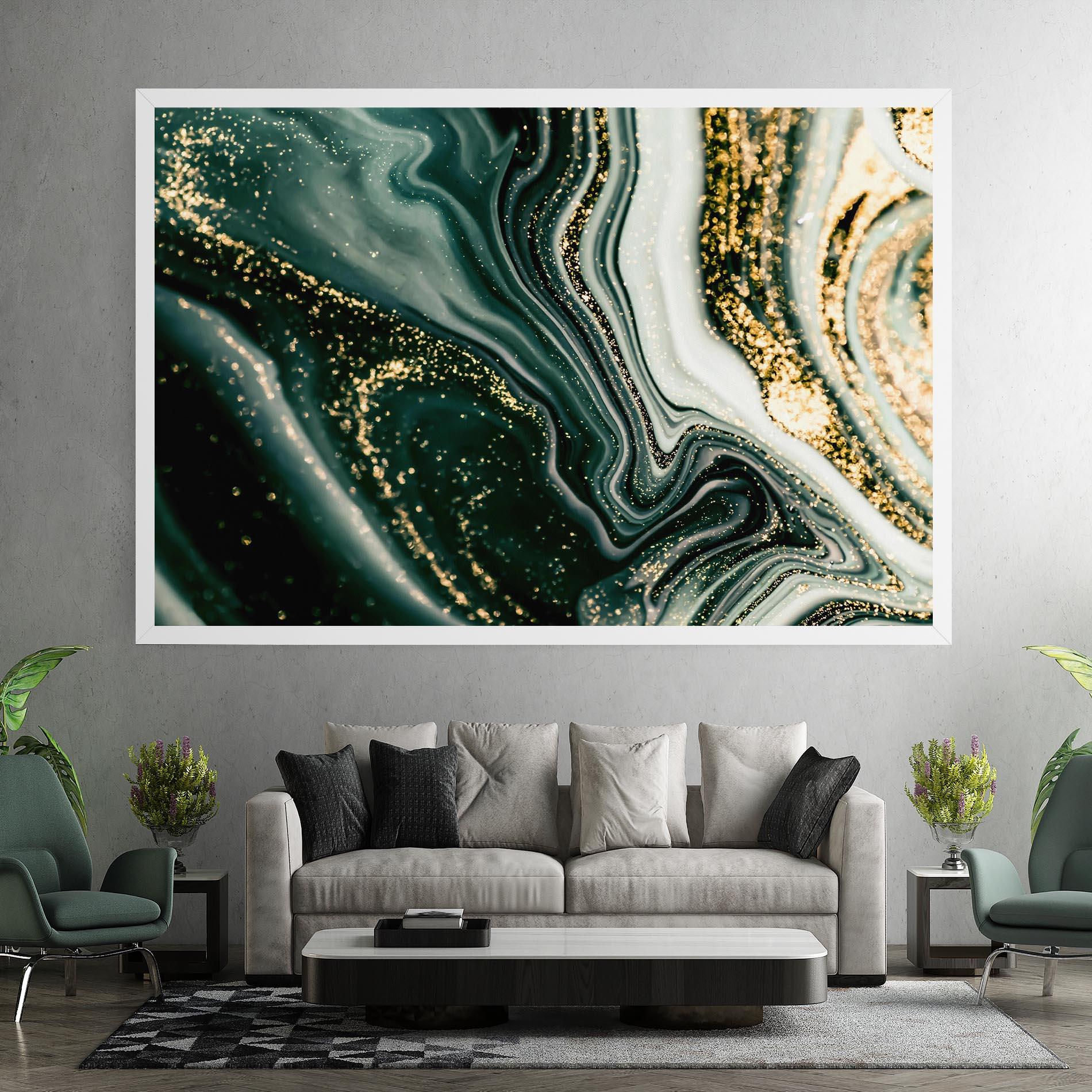 Картина на платно Abstract Shades mockup 7