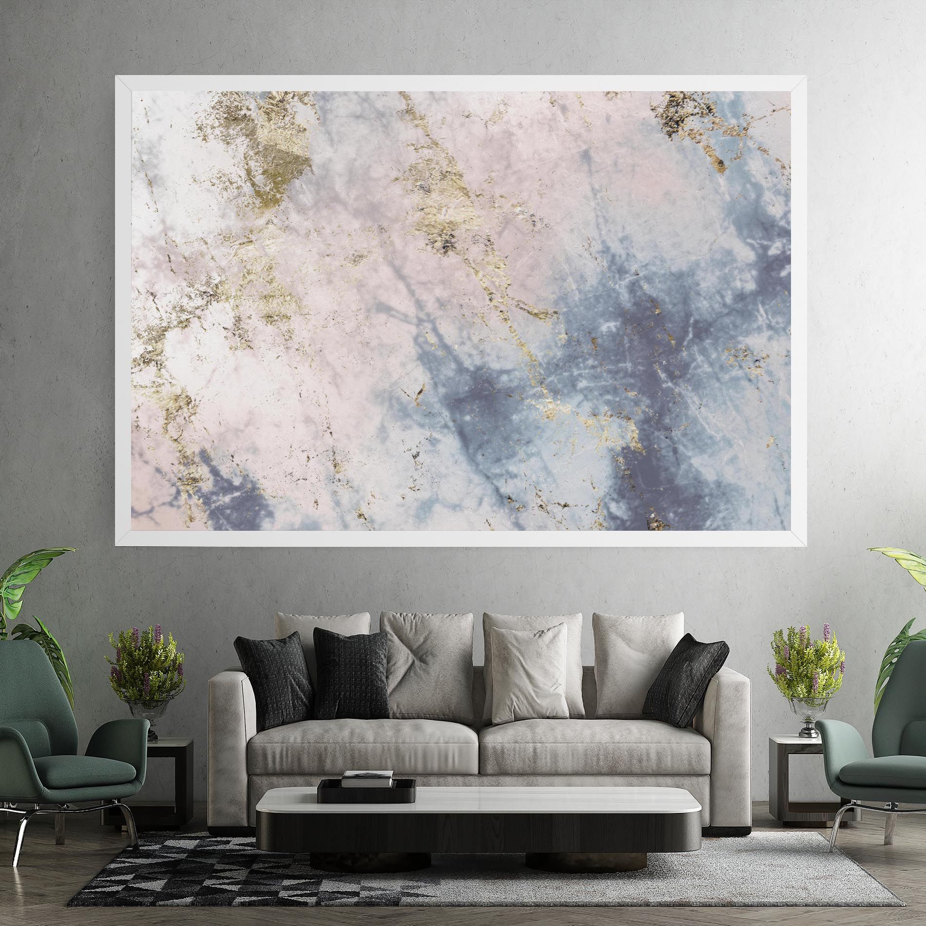 Pink Blue Marble mockup 7