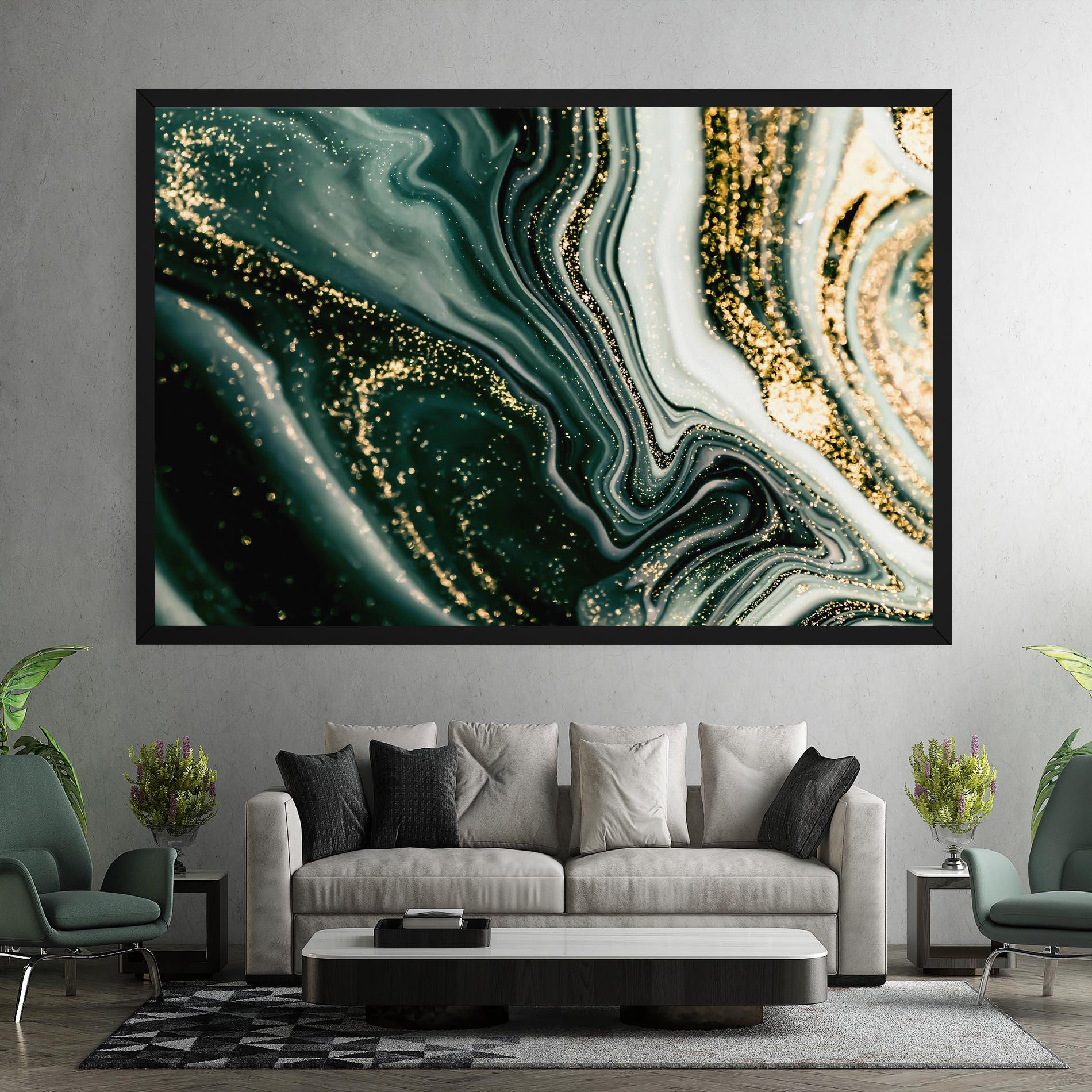 Картина на платно Abstract Shades mockup 7