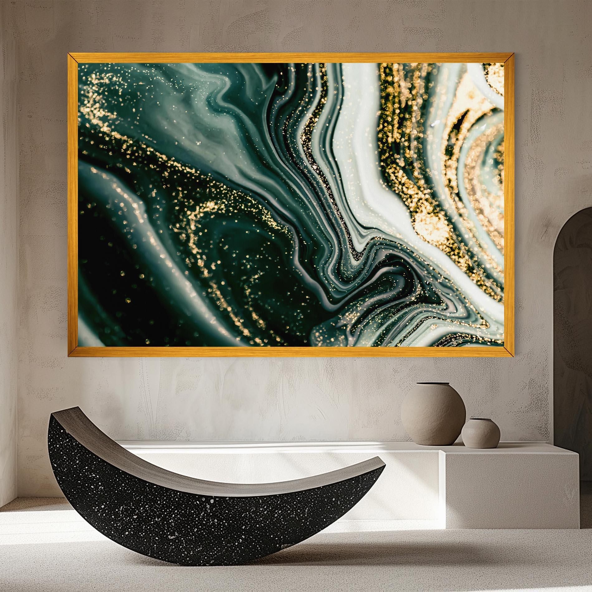 Картина на платно Abstract Shades mockup 8