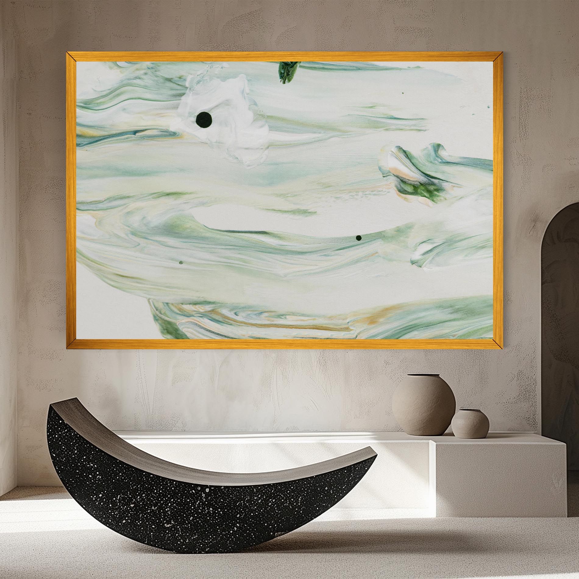 Light Green Painting mockup 8