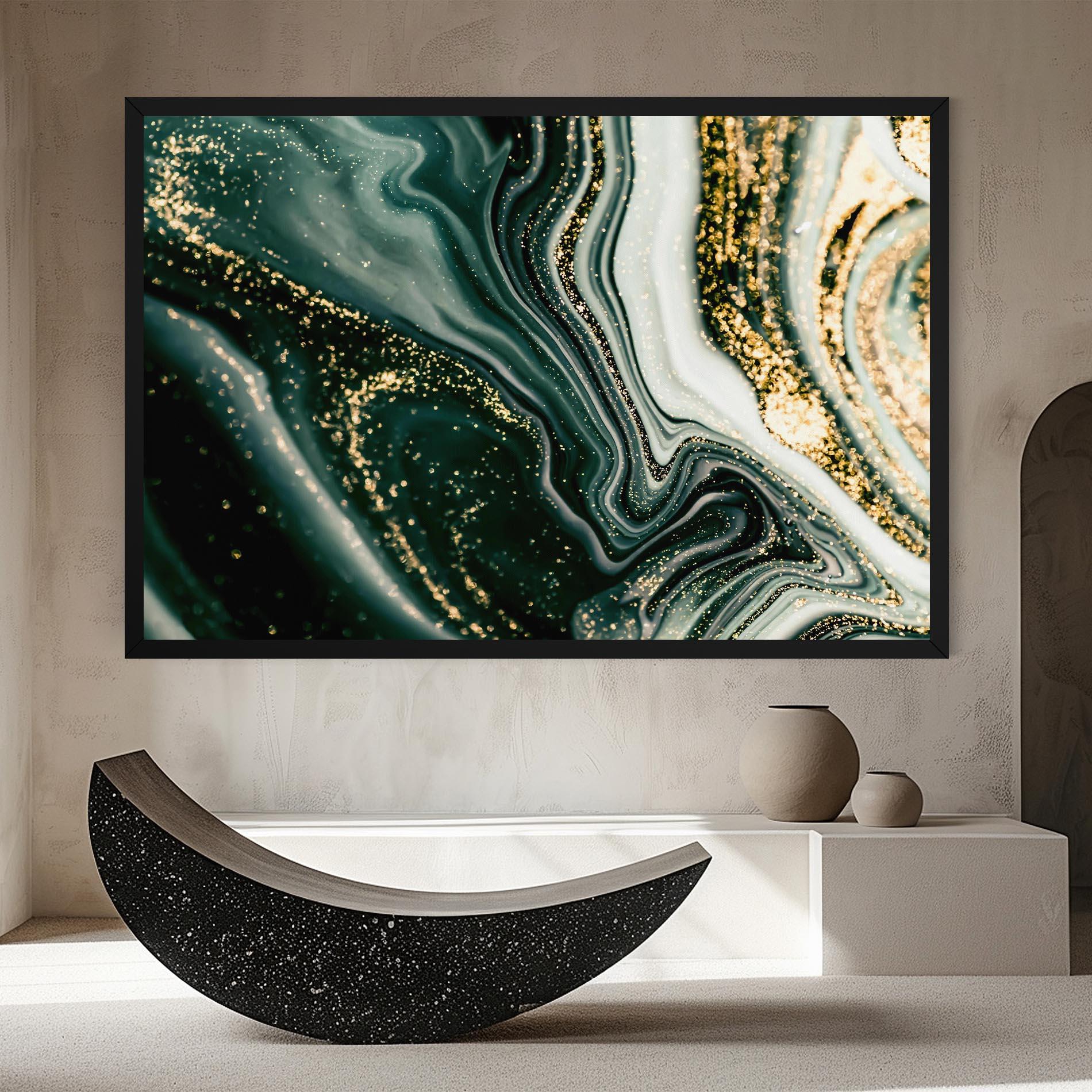 Картина на платно Abstract Shades mockup 8