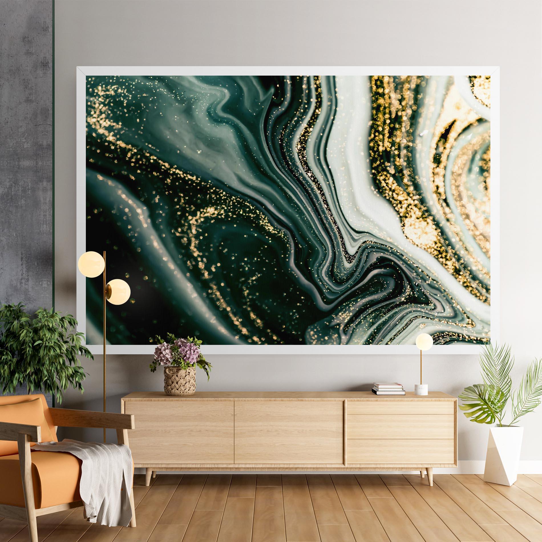 Картина на платно Abstract Shades mockup 9