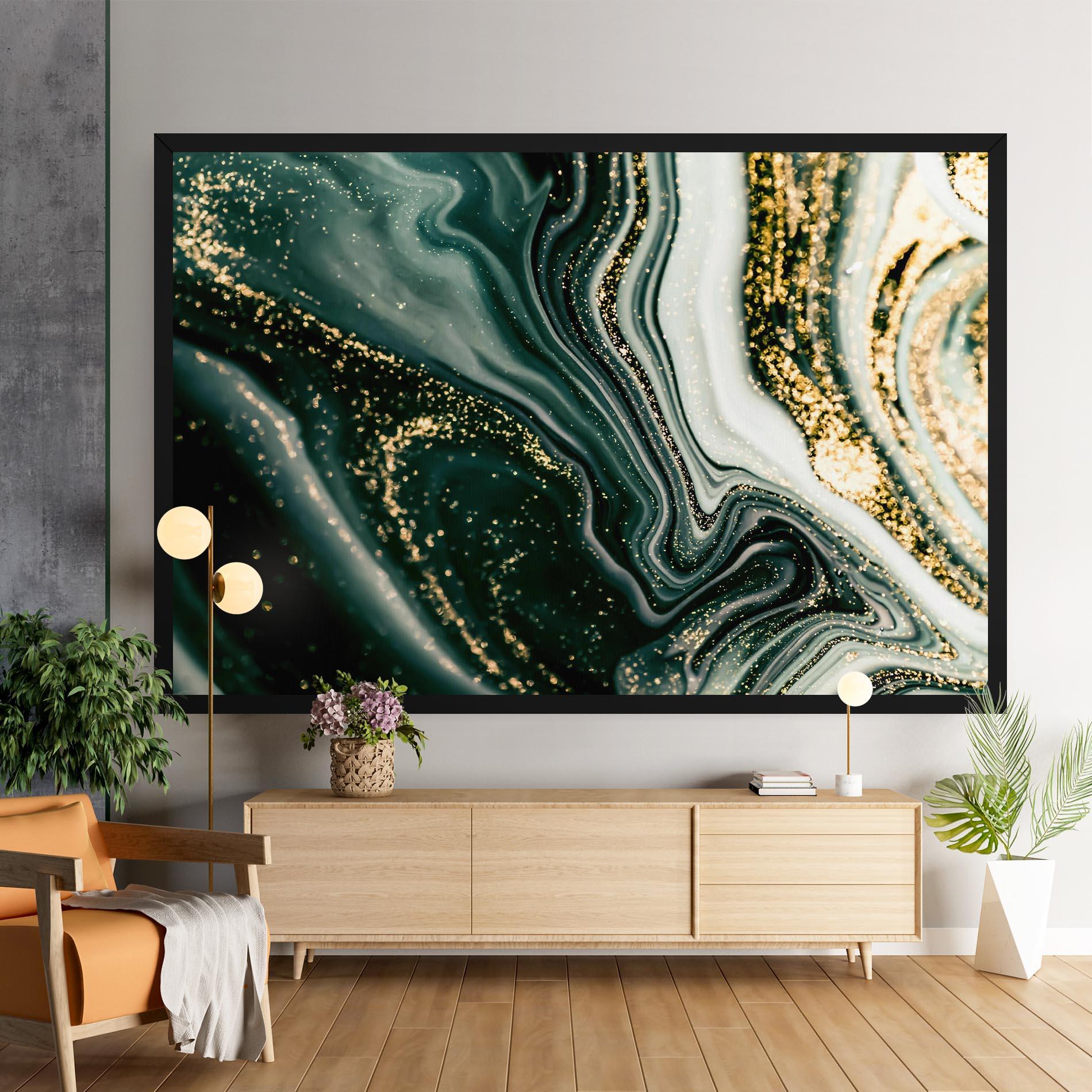 Картина на платно Abstract Shades mockup 9