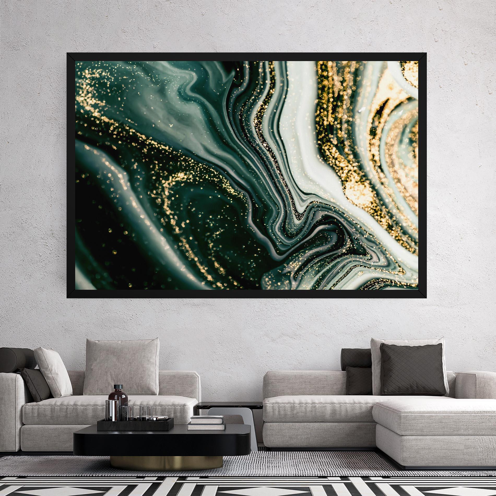 Картина на платно Abstract Shades mockup 2