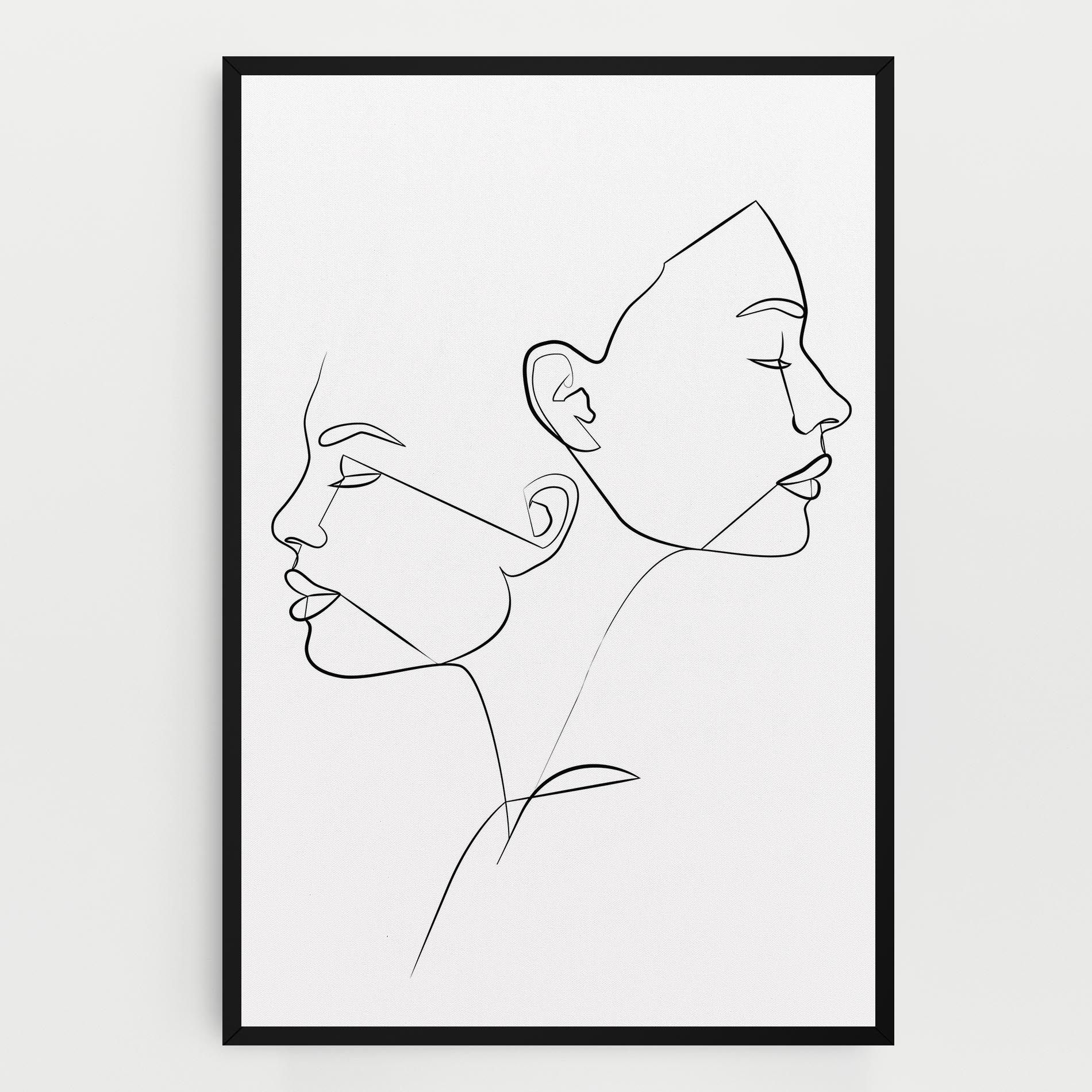 Female Black Line mockup 0