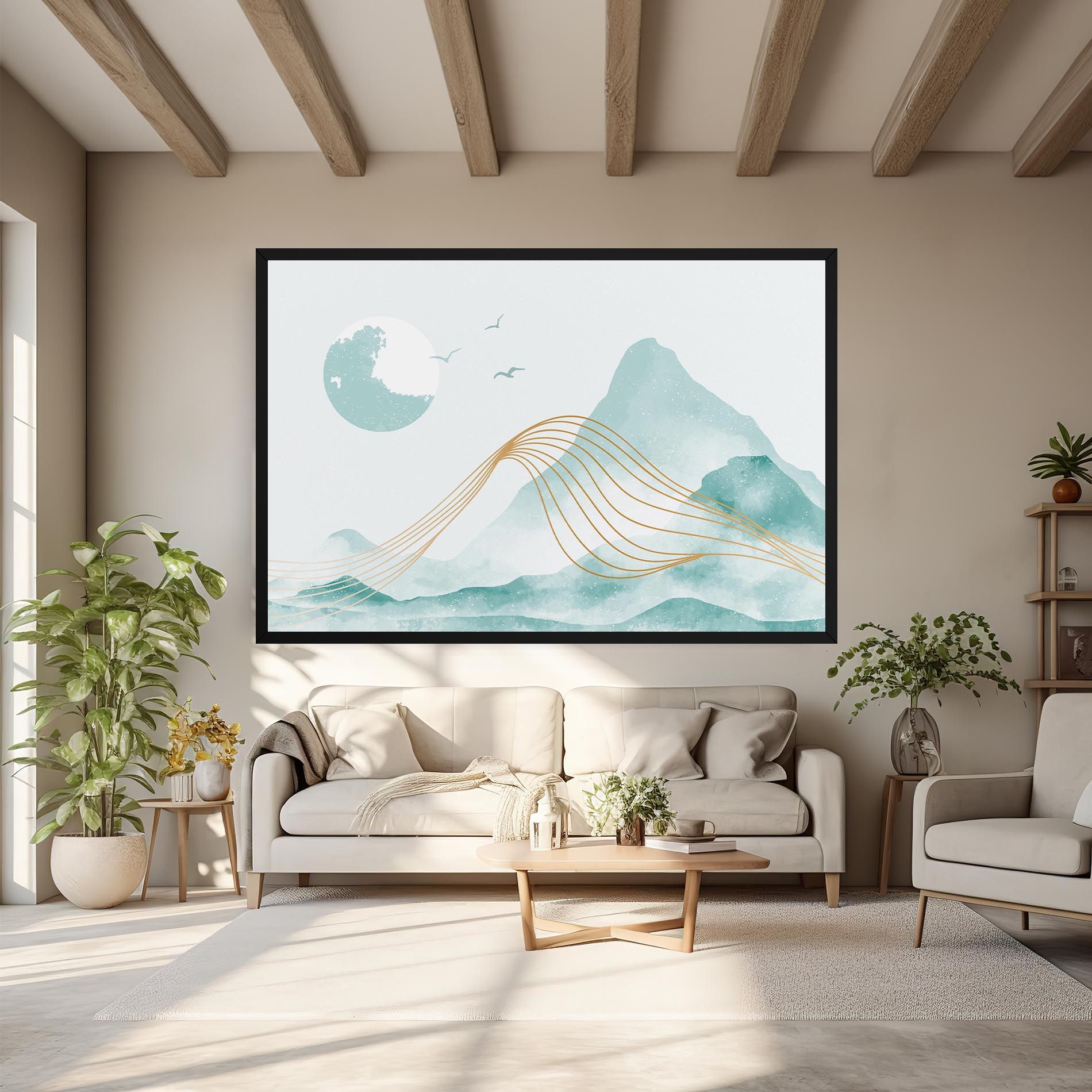 Gold Line Mountain mockup 6