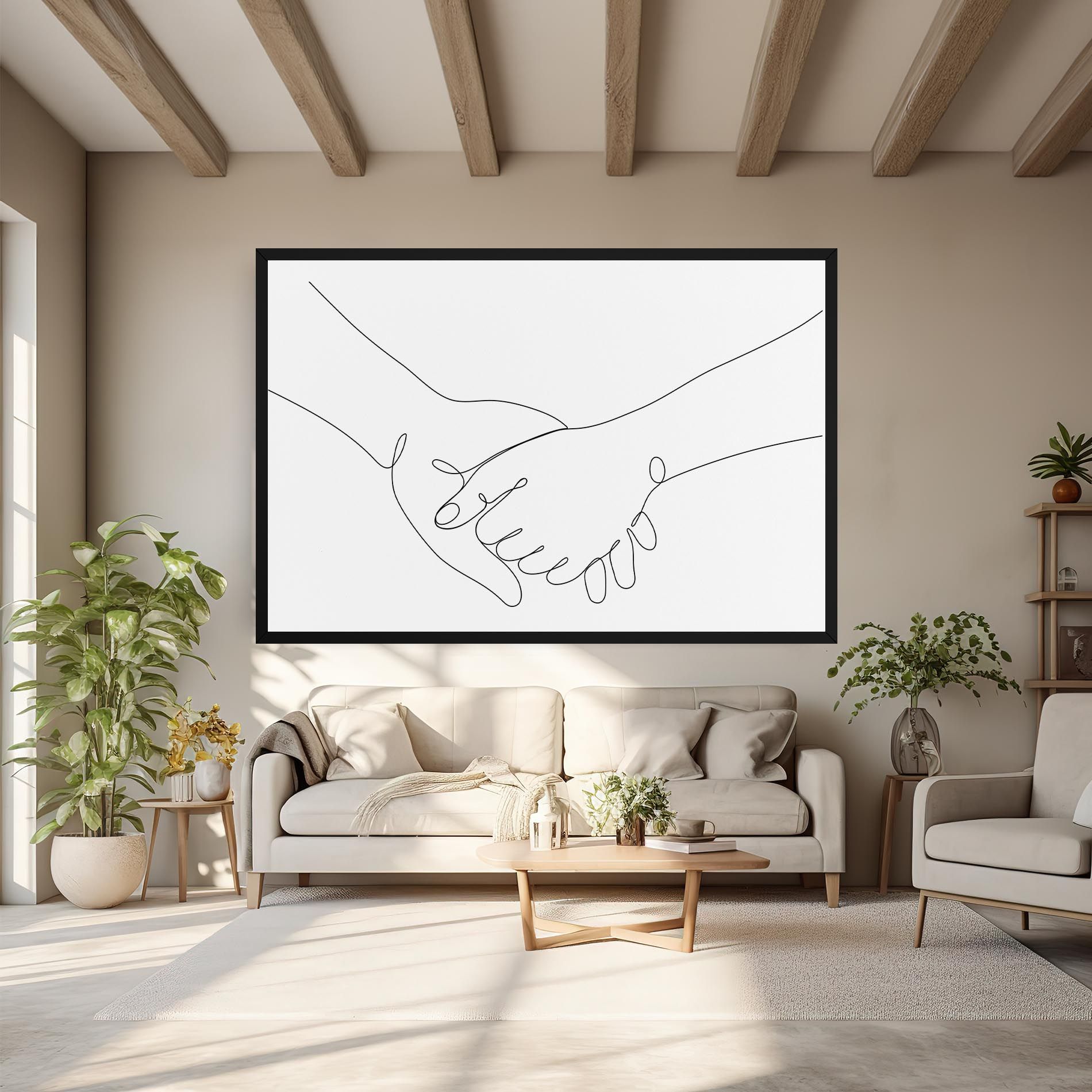 Minimalistic Hands mockup 6