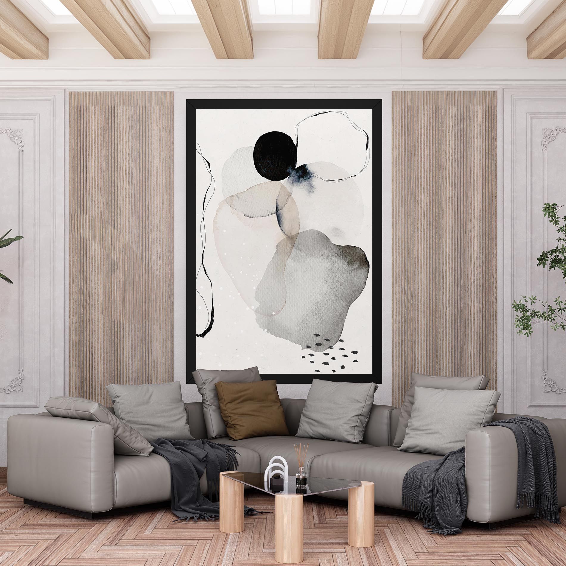 Water Color Art mockup 6