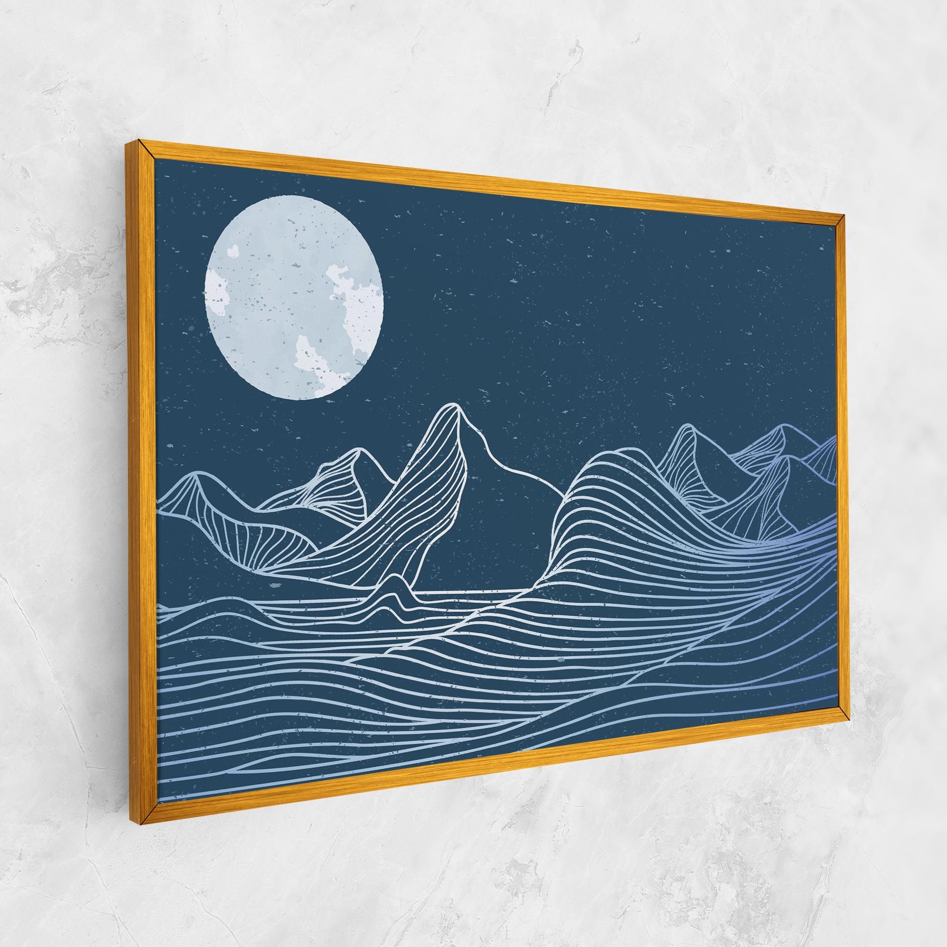 Ocean Blue Wave mockup 1