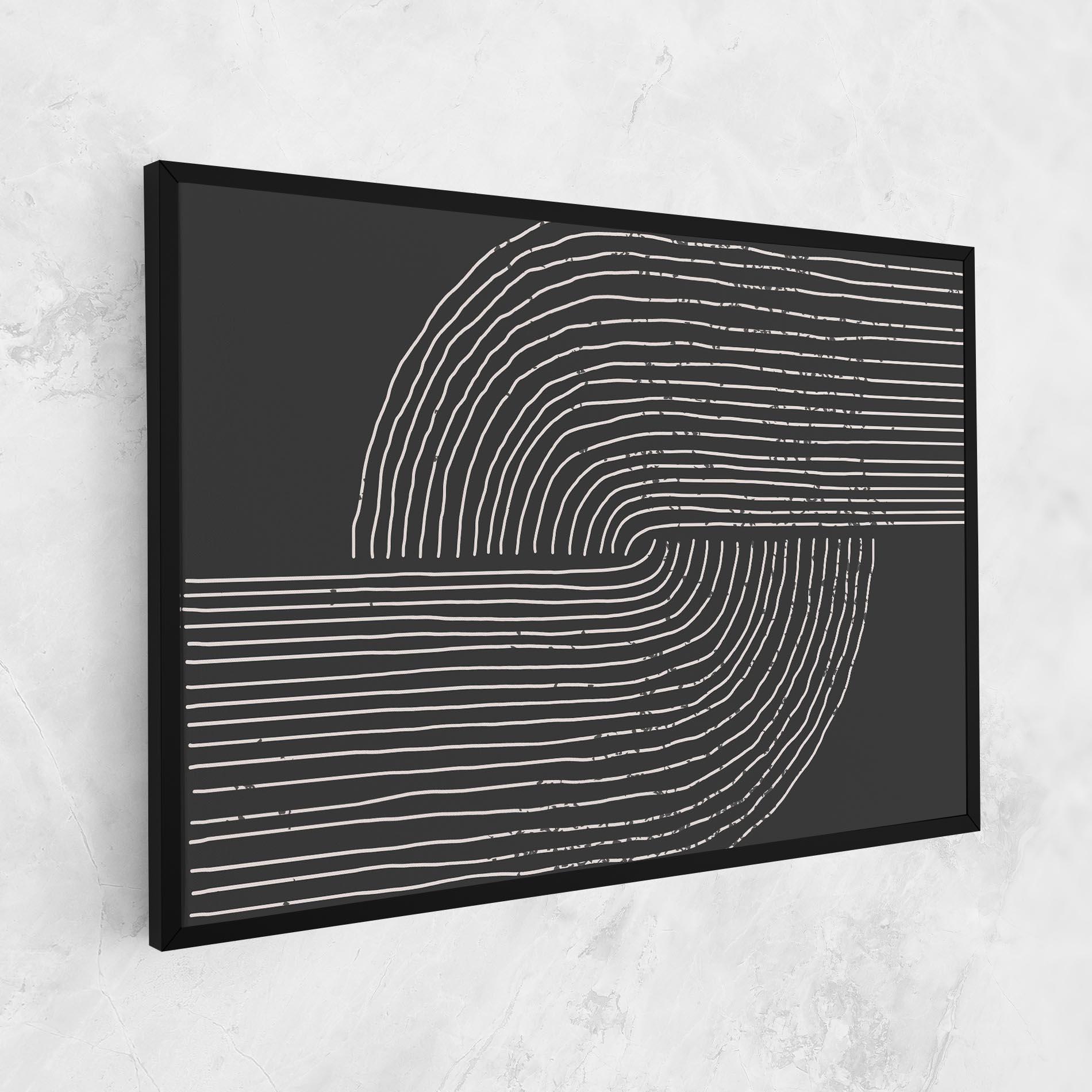 Картина на платно Minimalist Circle mockup 1