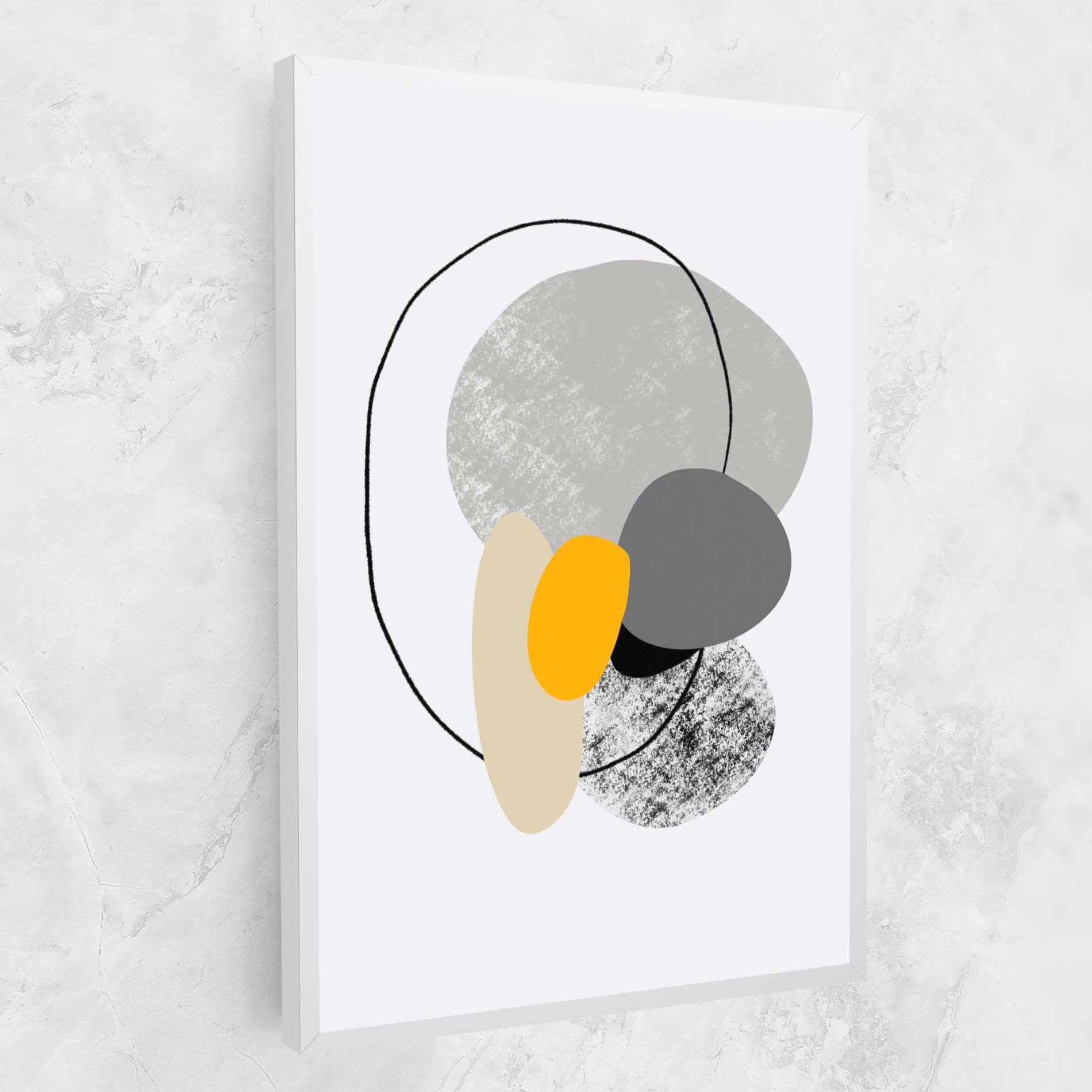 Grey Orange Shape mockup 1