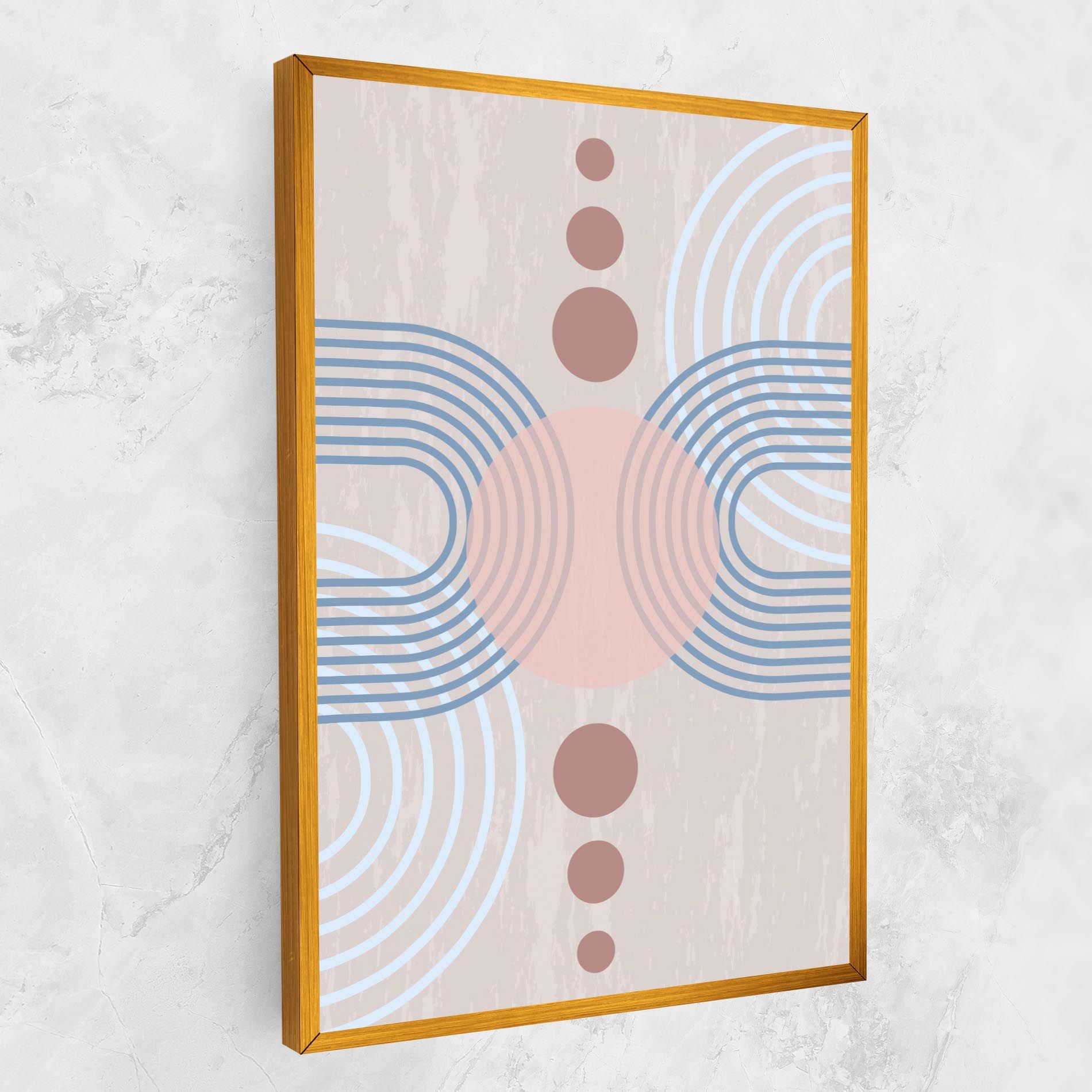 Blue Lines On Pink mockup 1