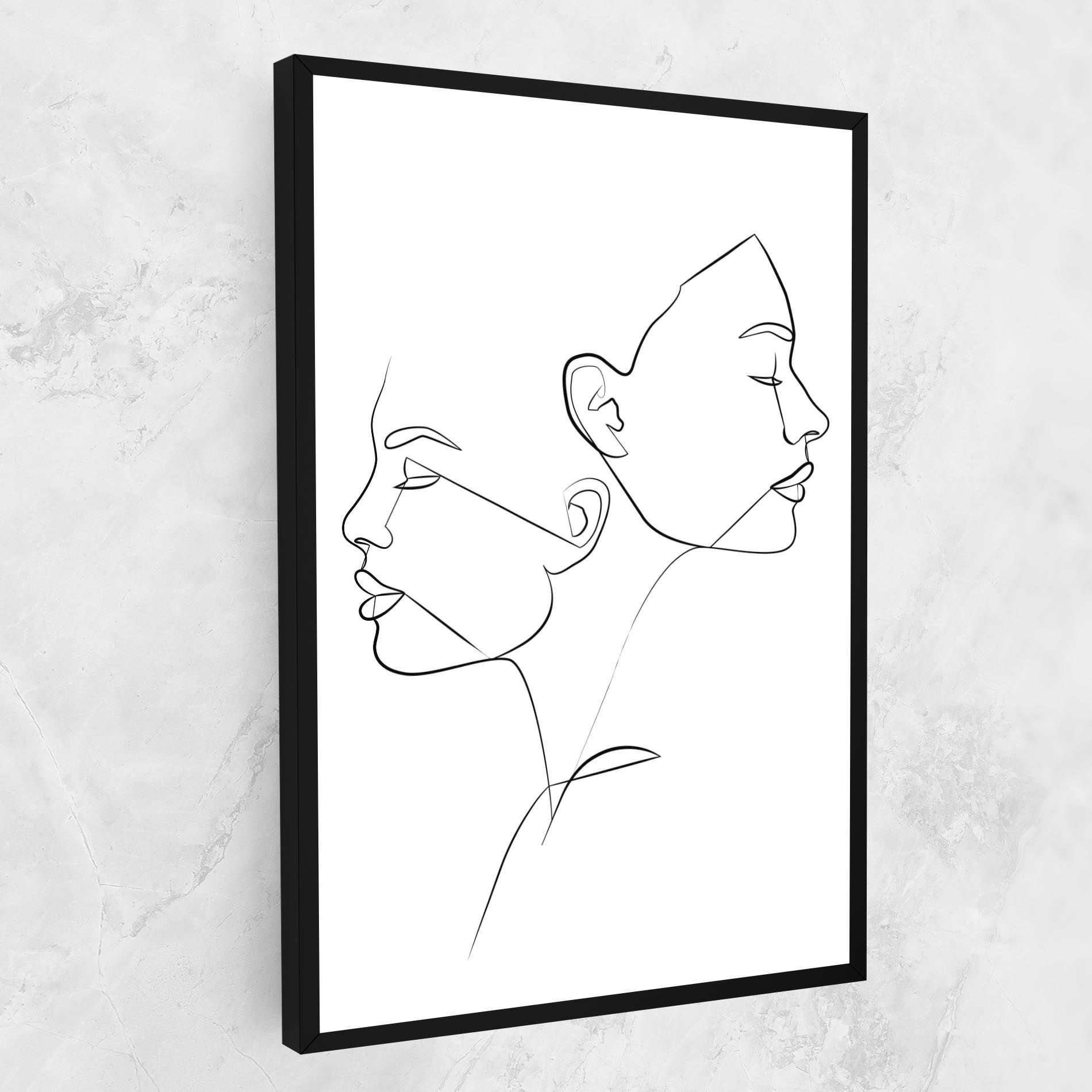 Female Black Line mockup 1