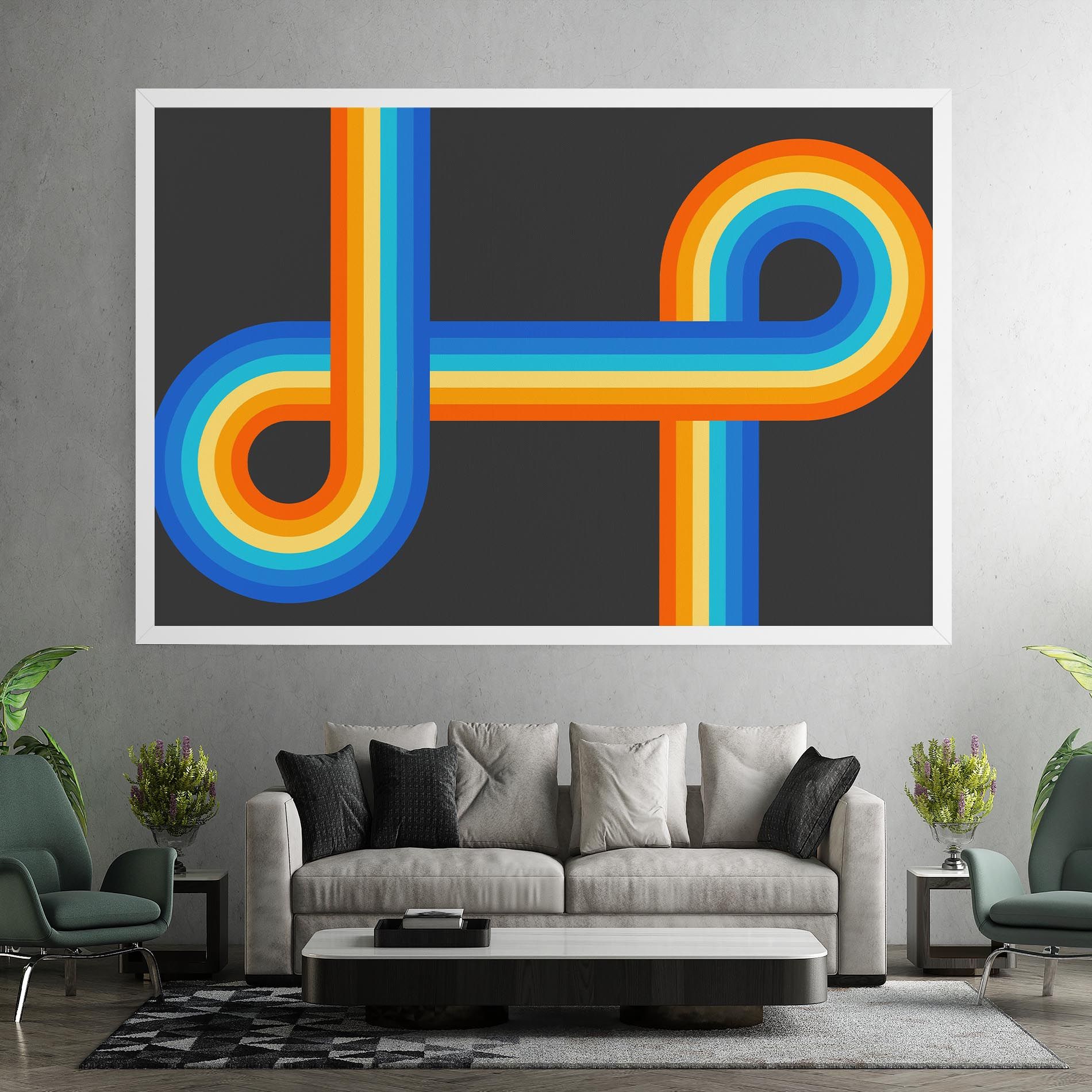 Vintage Ranbow mockup 7