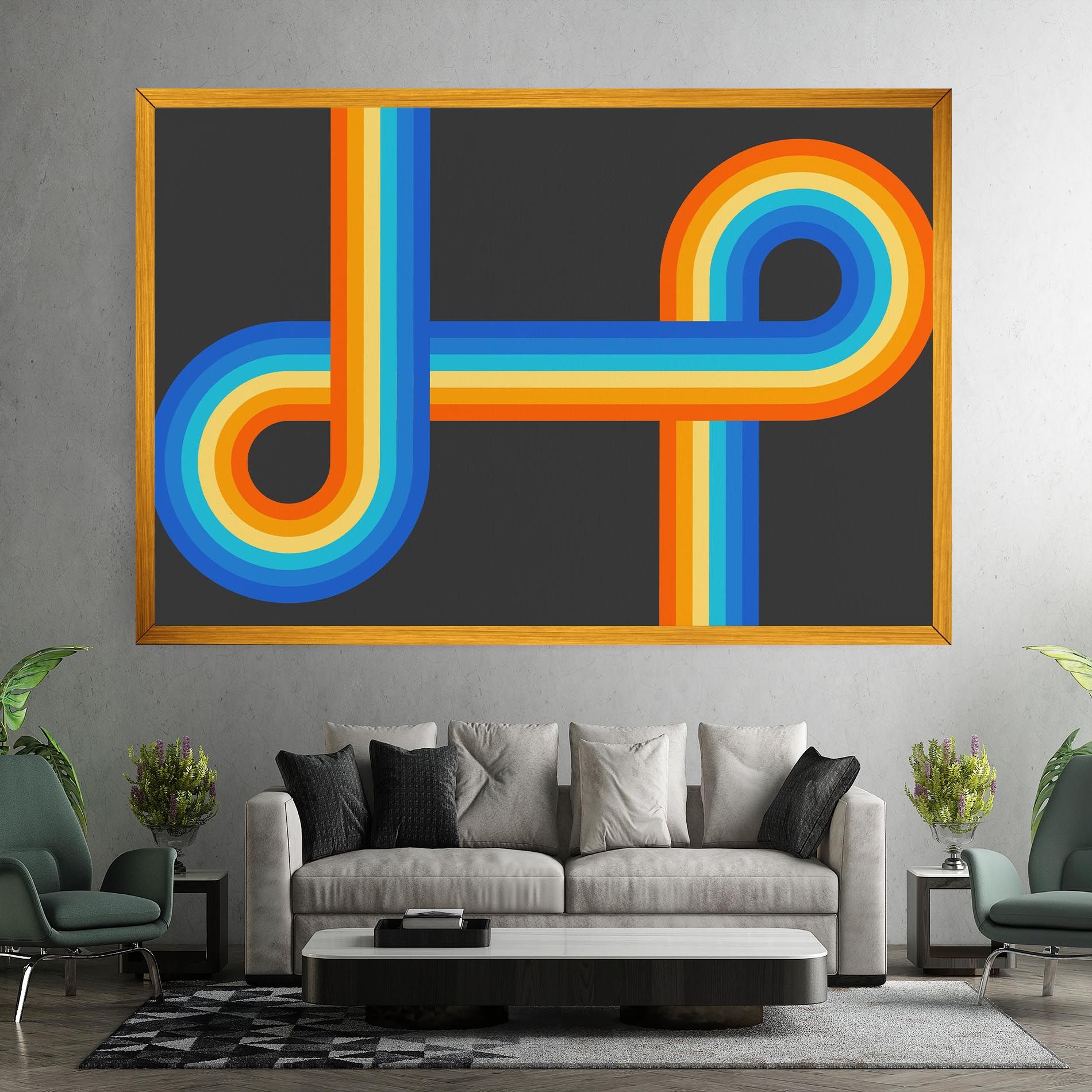 Vintage Ranbow mockup 7