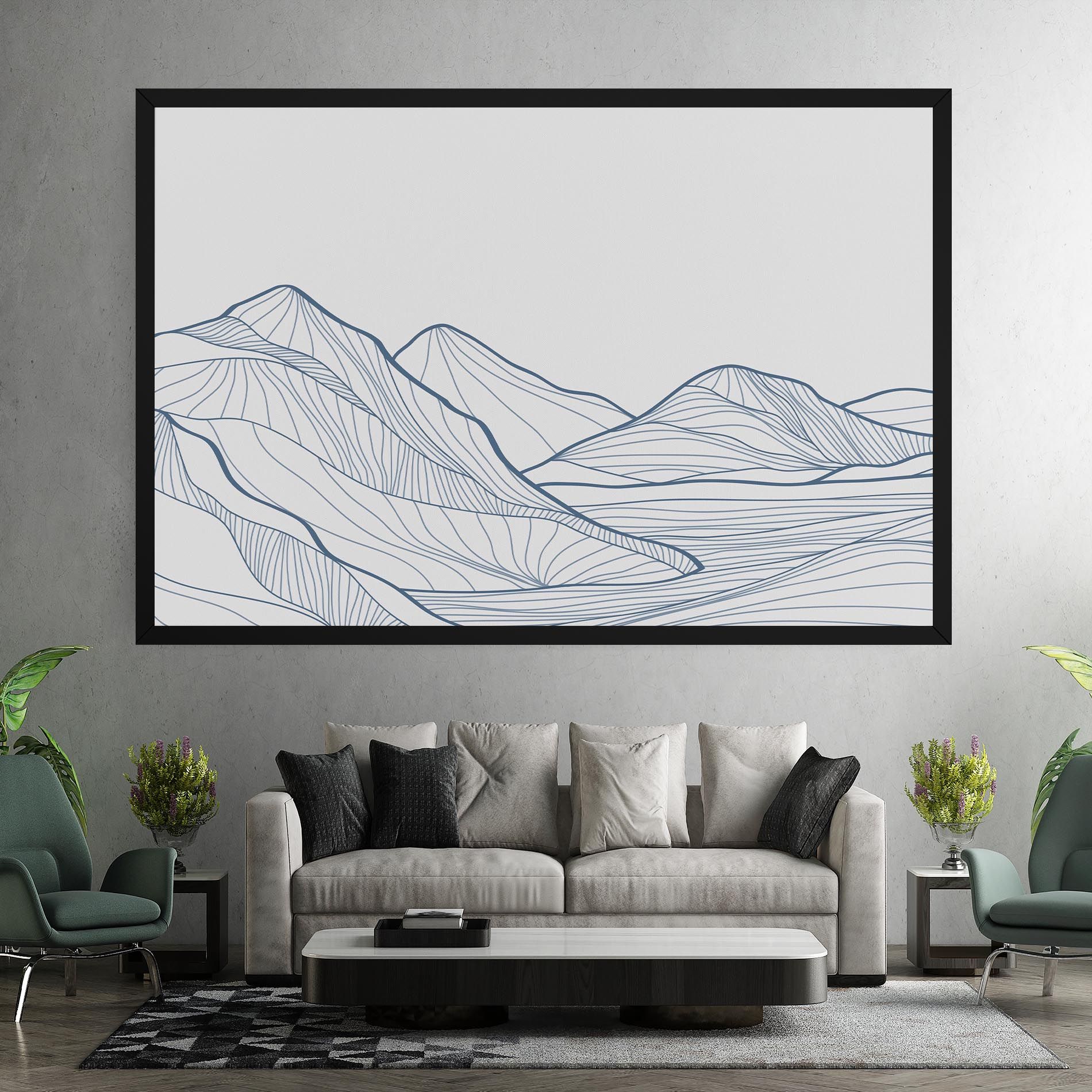 Mountain Blue Line mockup 7