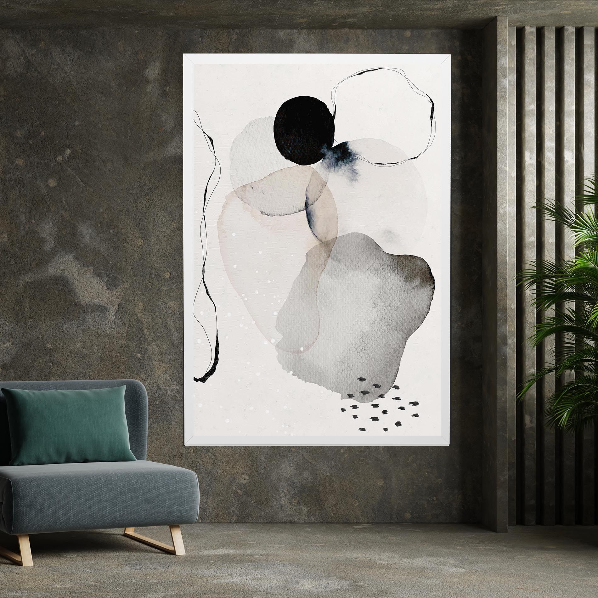 Water Color Art mockup 7