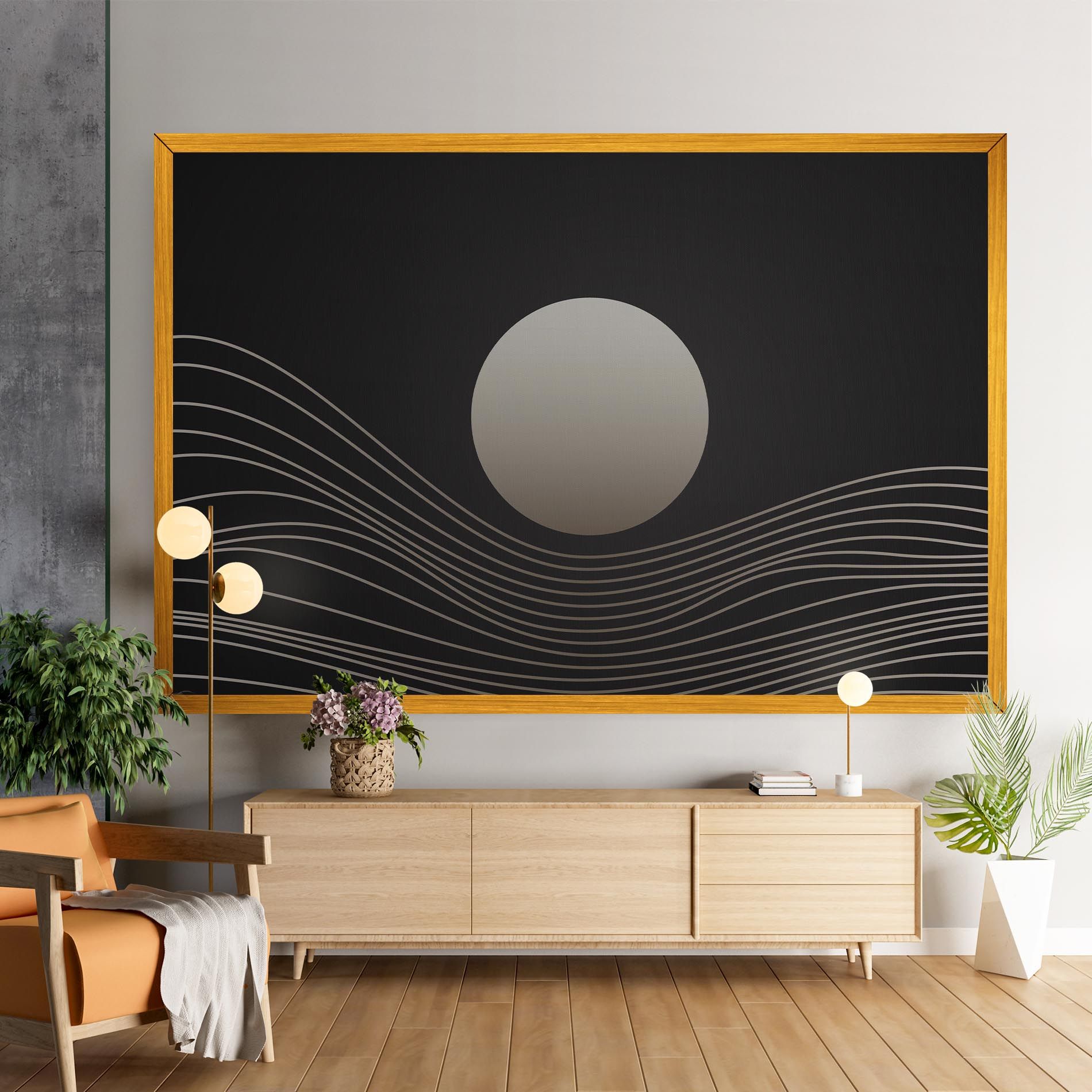 Grey Moon mockup 9