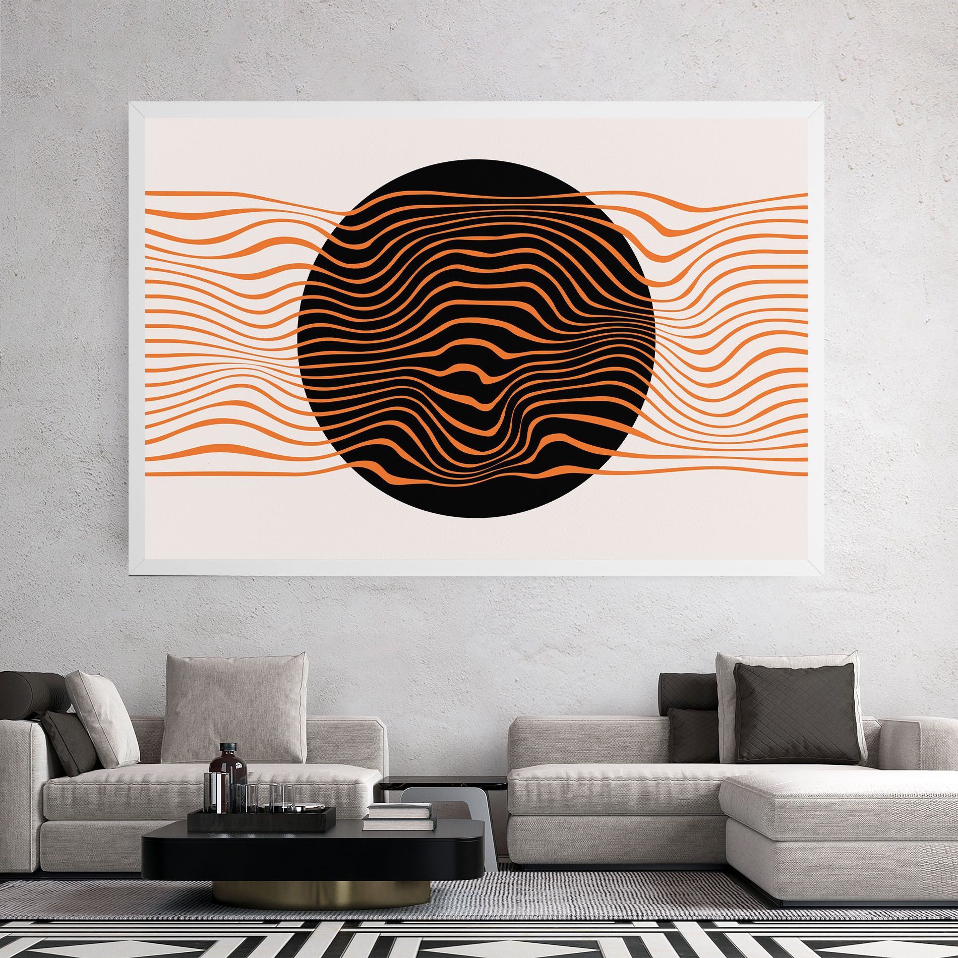 Black Circle mockup 2