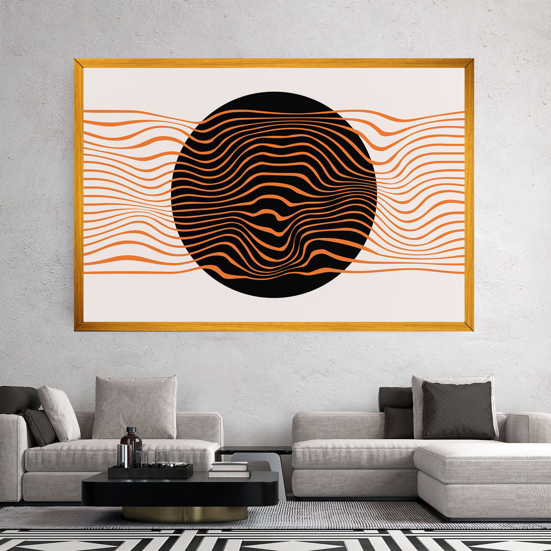 Black Circle mockup 2