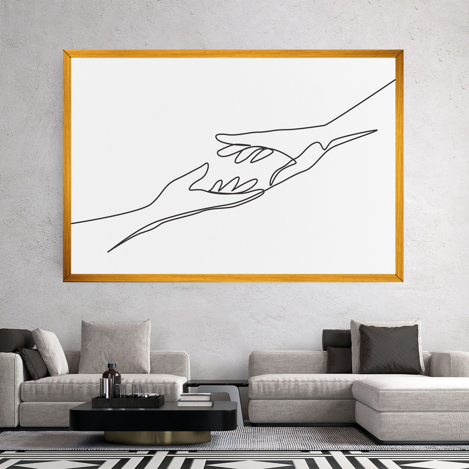 Hands Reaching mockup 2