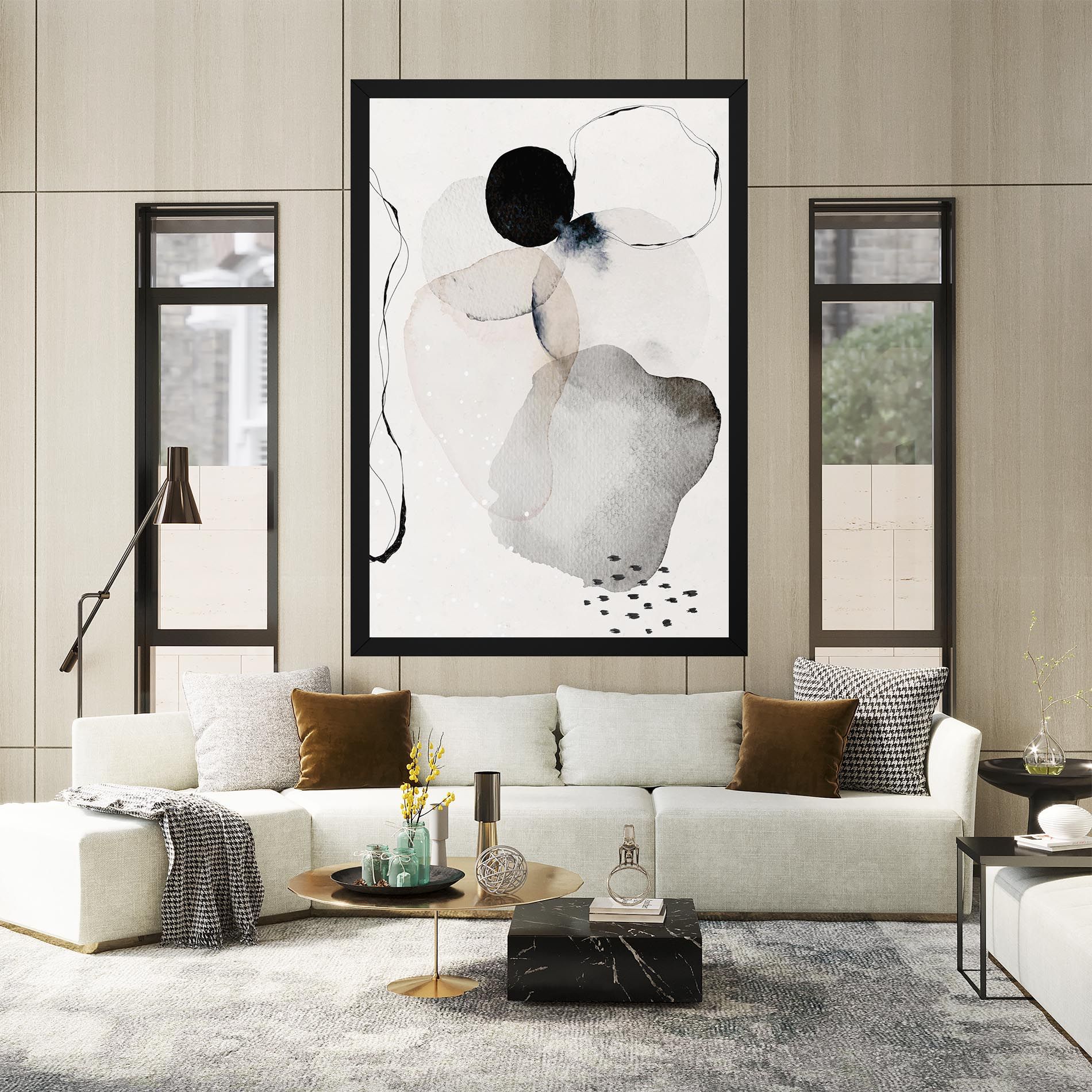 Water Color Art mockup 2