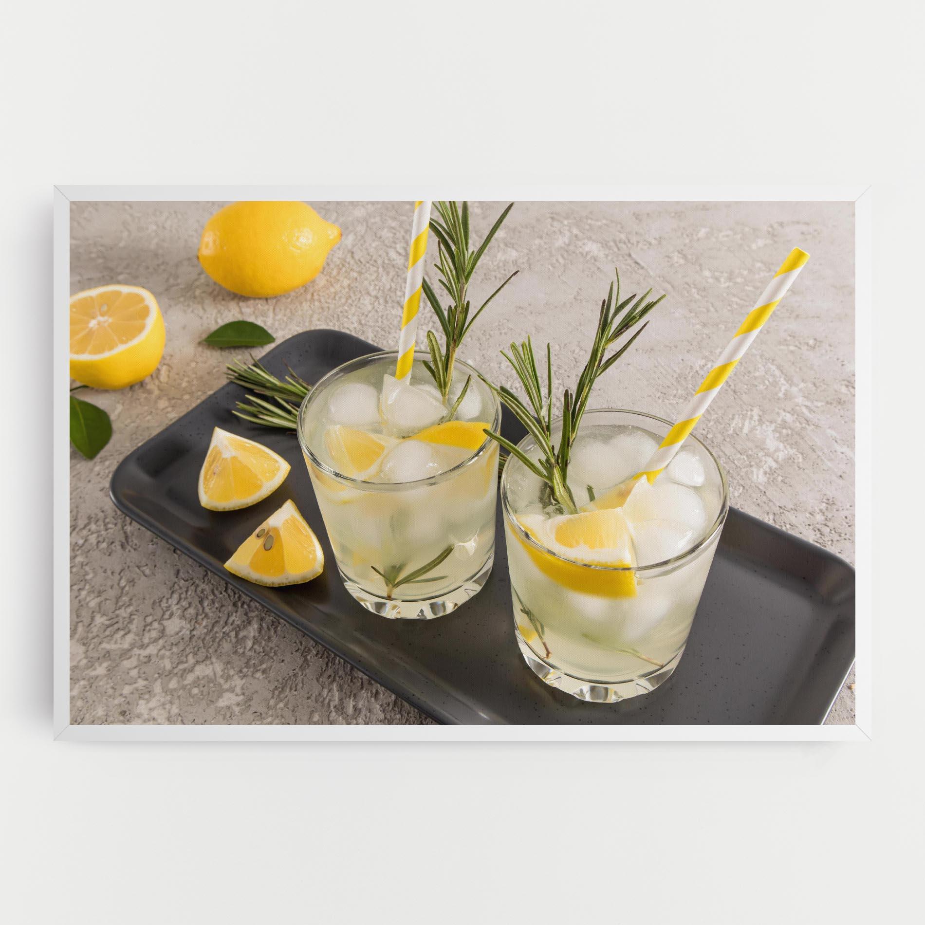 Картина на платно Fruit Vitamin Water mockup 0