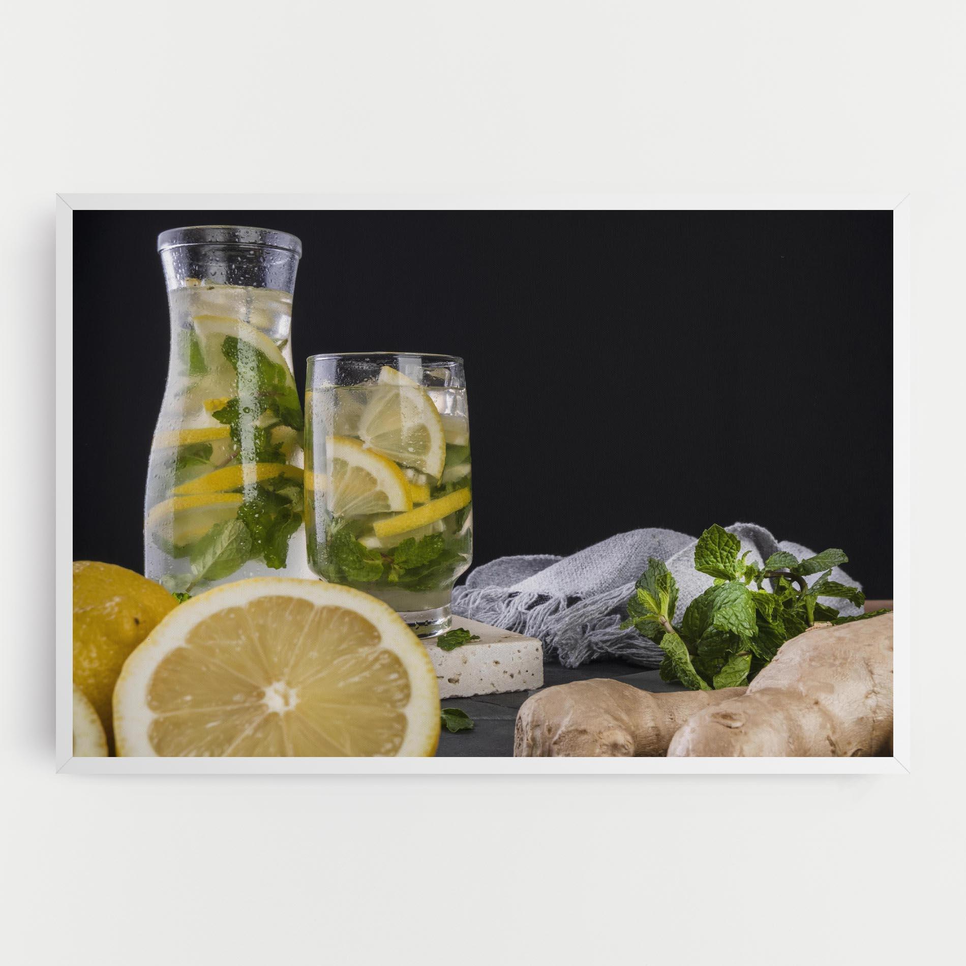 Картина на платно Ginger Lemonade mockup 0