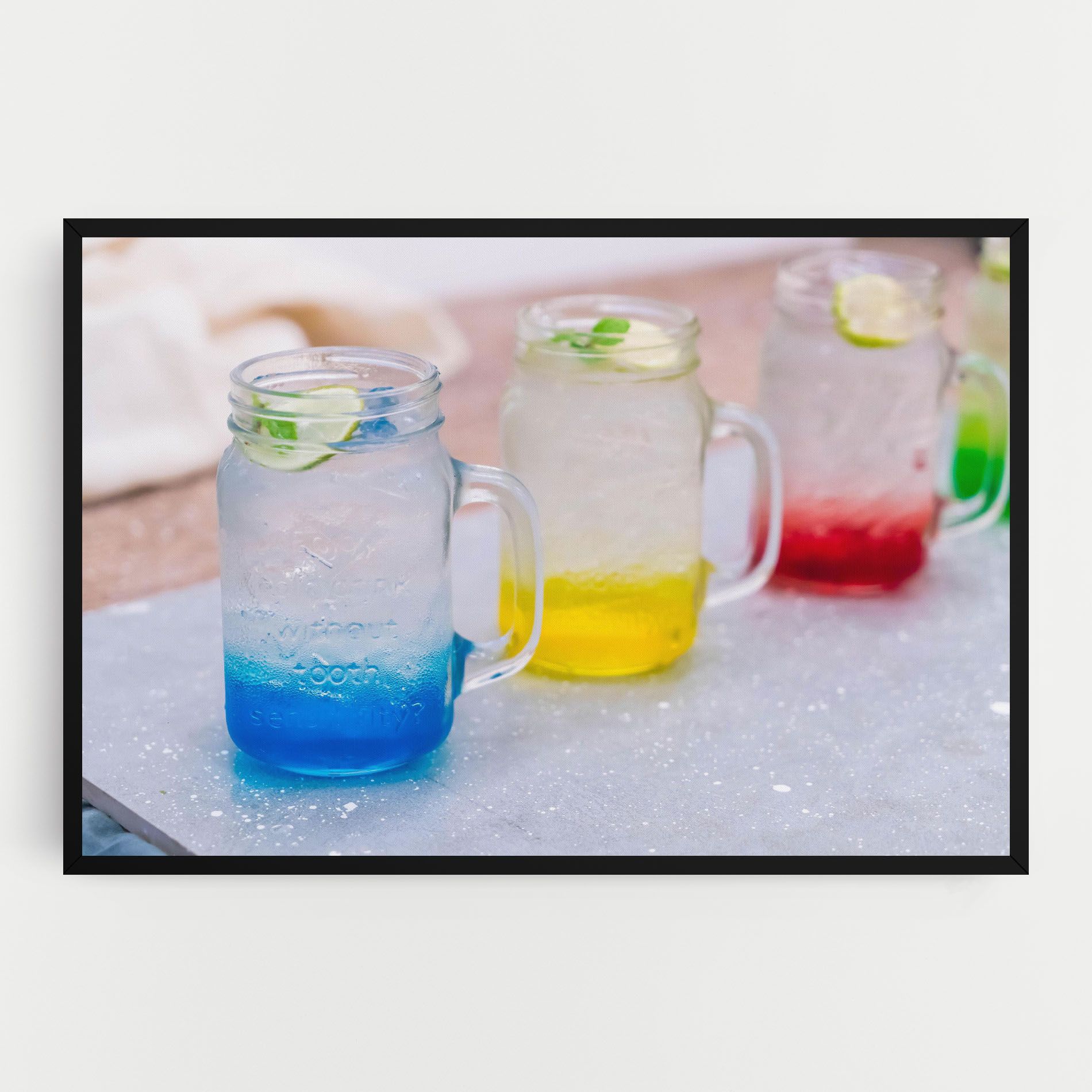 Colorful Italian Soda mockup 0