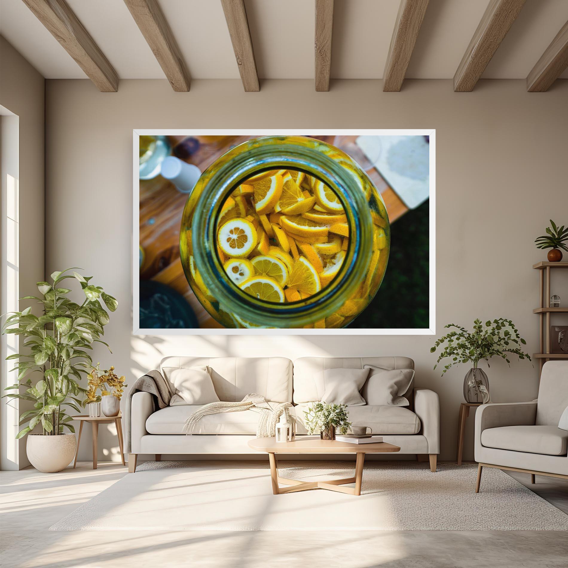 Картина на платно Big Limonade mockup 6