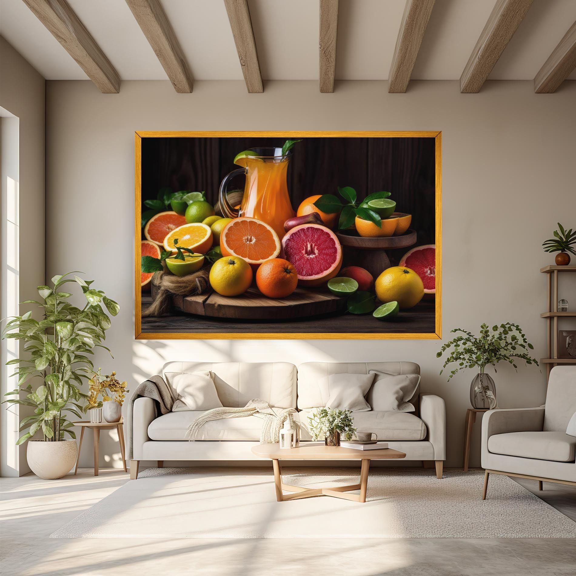 Glass Of Orange Juice mockup 6