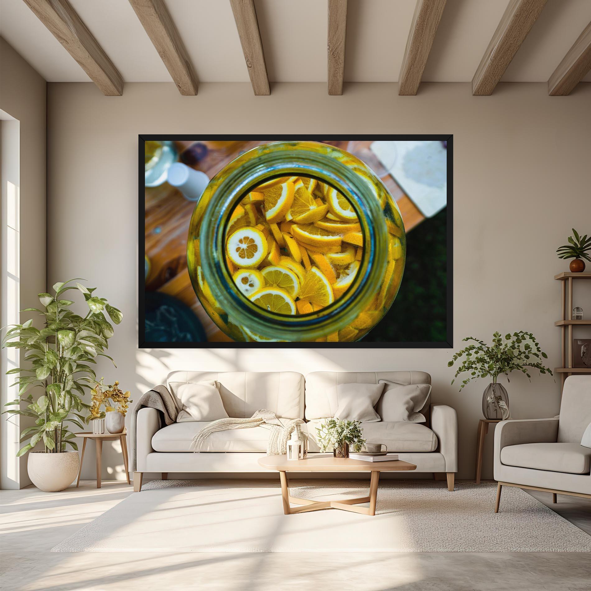 Картина на платно Big Limonade mockup 6